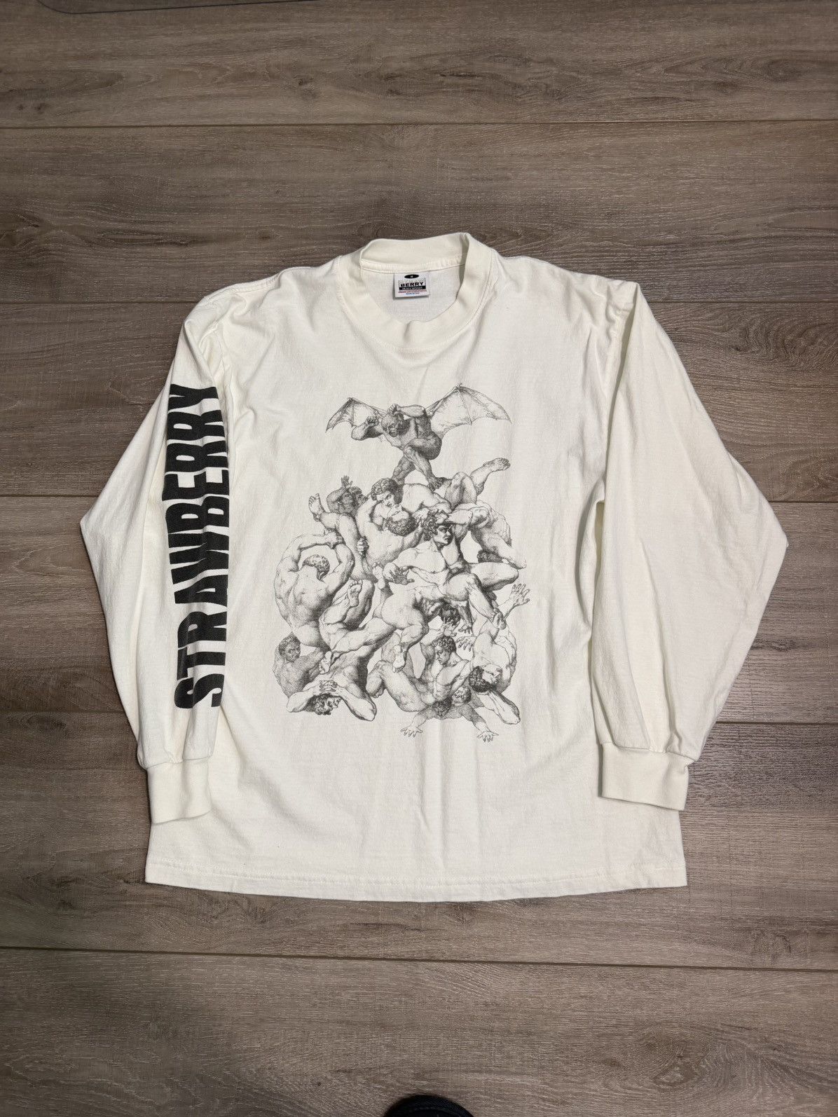 Strawberry Strawberry Gargoyle Long Sleeve T-Shirt Size US M / EU 48-50 / 2 - 1 Thumbnail