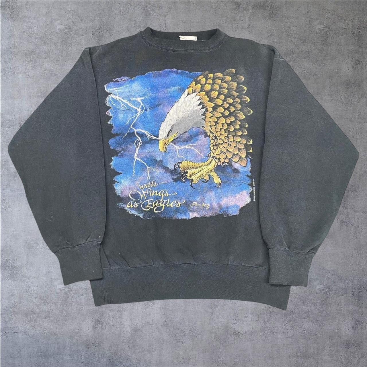 Vintage Vintage Bald Eagle Sweatshirt Size US S / EU 44-46 / 1 - 1 Thumbnail