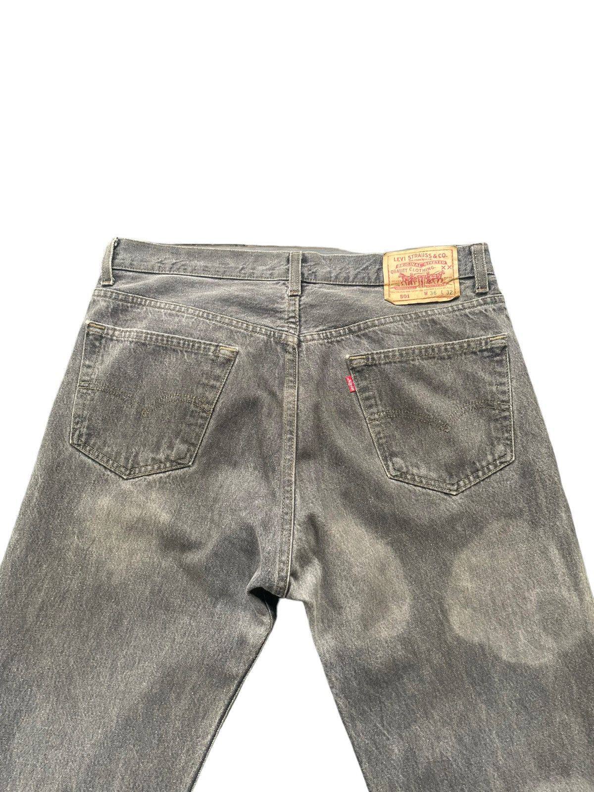 Levi's × Vintage Vintage 1991 Levis 501 e Faded Denim Size US 35 - 11 Thumbnail
