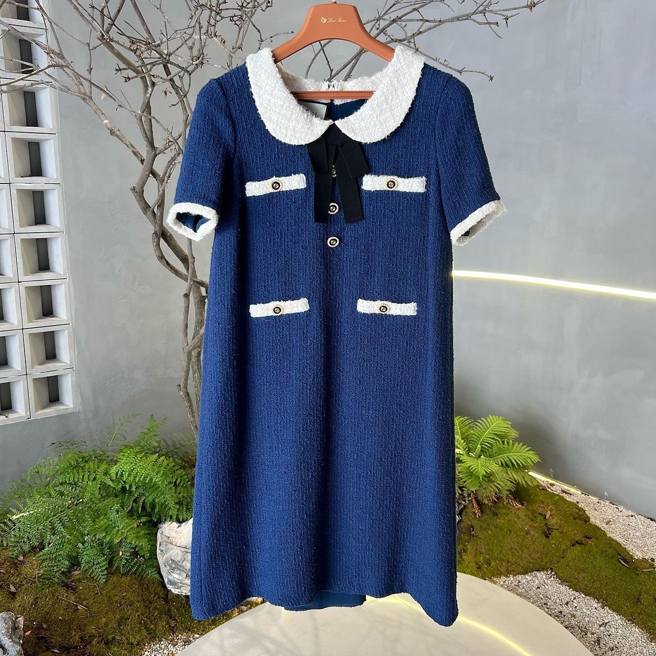 Gucci Gucci Tweed Peter Pan Collar Dress Size 38 Size XS / US 0-2 / IT 36-38 - 1 Thumbnail