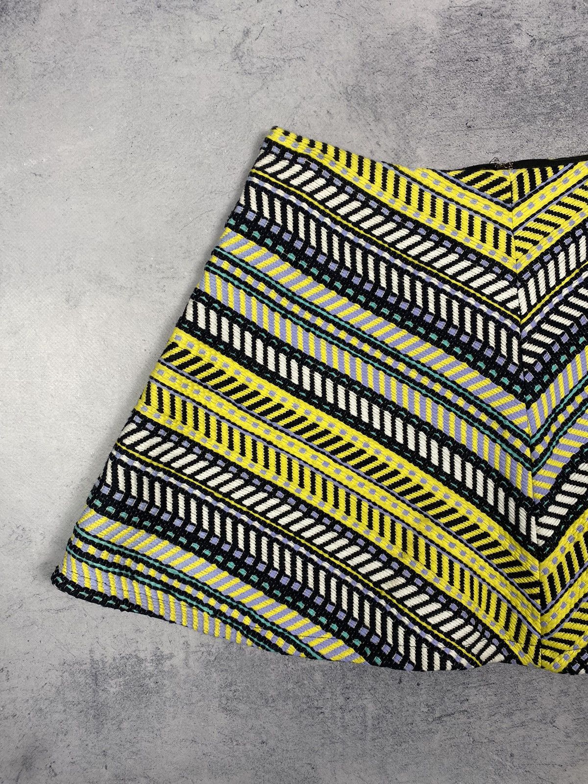 Just Cavalli Just Cavalli Women's Multi-Color Striped A-Line Mini Skirt Size S / US 4 / IT 40 - 4 Thumbnail