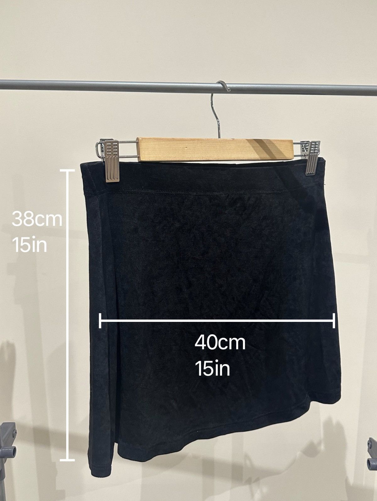 Other Suede Skirt Y2K Size 27" / US 4 / IT 40 - 6 Thumbnail
