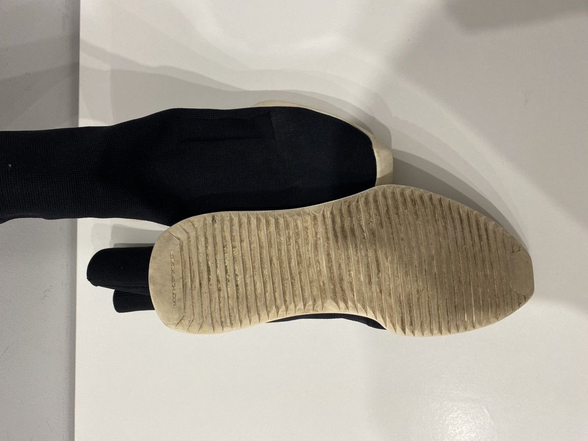 Rick Owens Drkshdw Rick Owens DRKSHDW Runner Stretch Sock Low Size US 9 / EU 42 - 5 Thumbnail