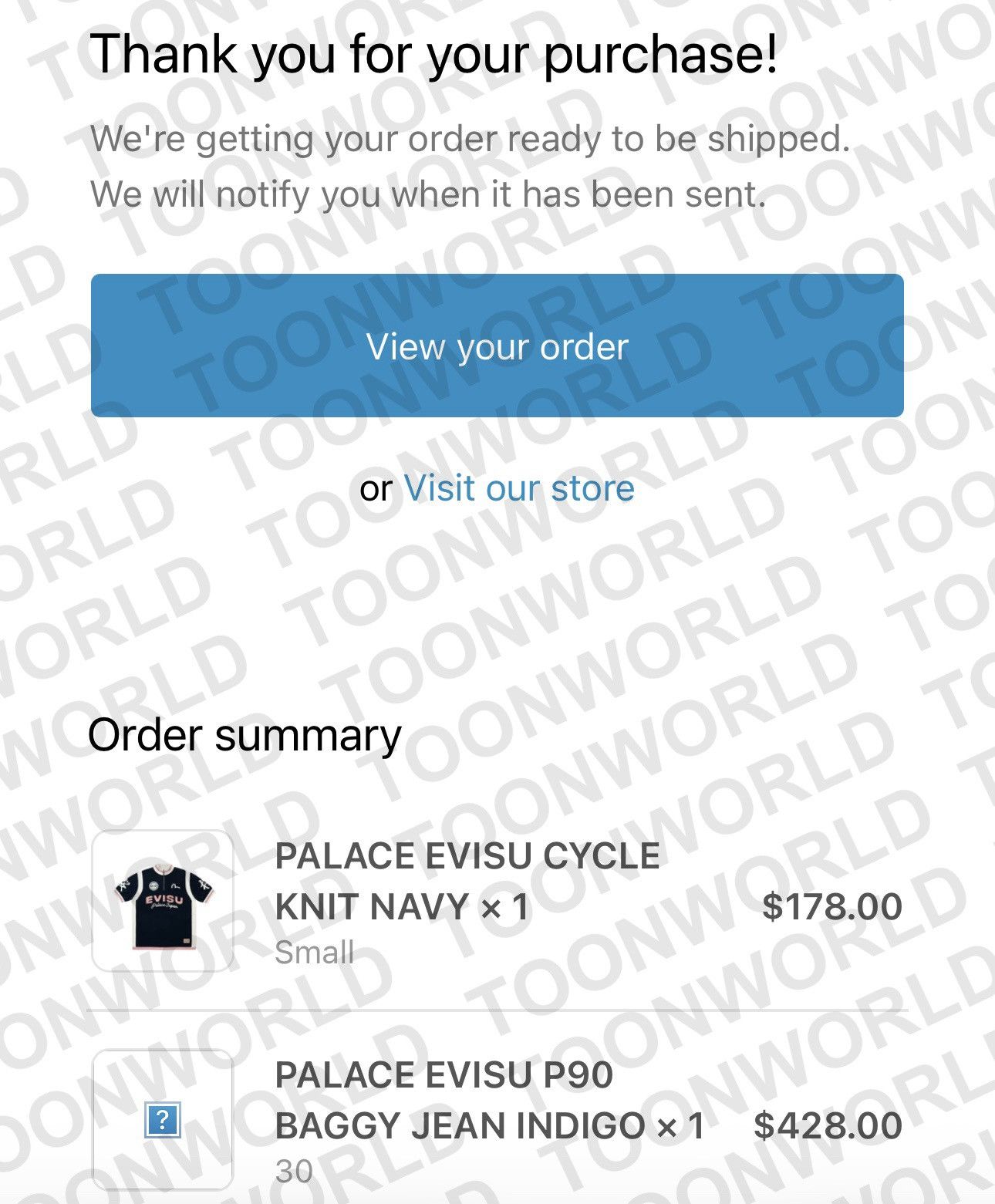 Evisu × Palace PALACE EVISU CYCLE KNIT - NAVY Size US S / EU 44-46 / 1 - 9 Thumbnail
