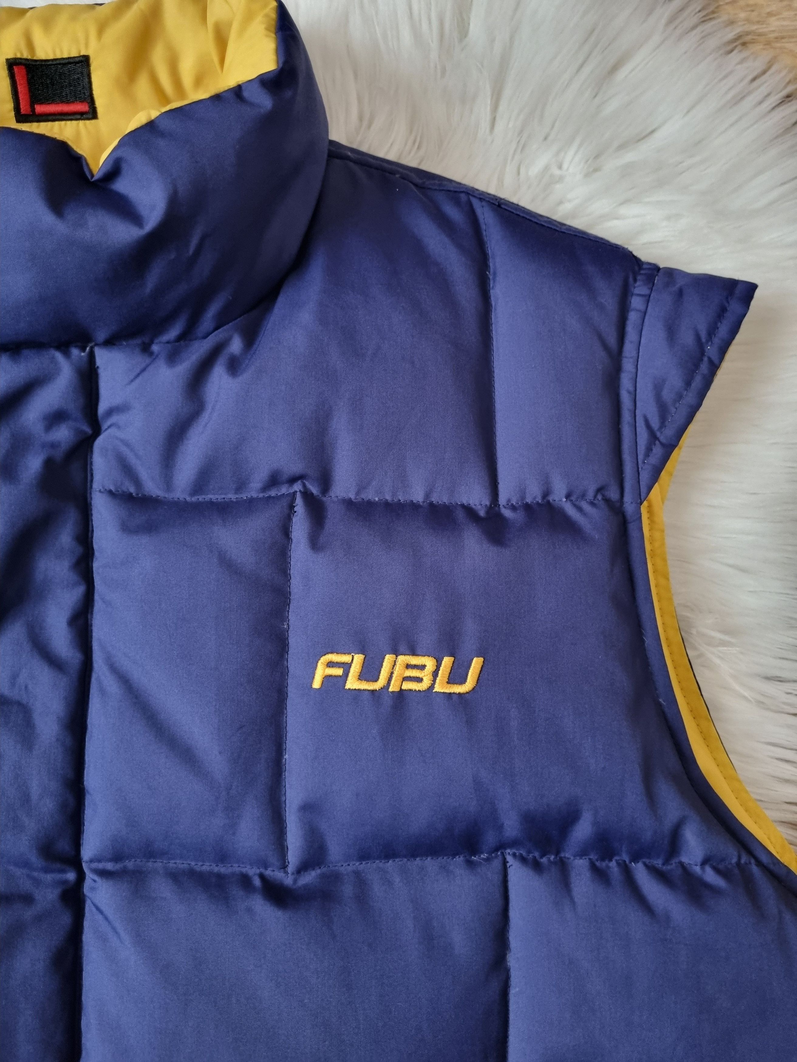Fubu Vintage FUBU Reversible Puffer Vest, Hip Hop 90s Jacket Size US L / EU 52-54 / 3 - 4 Thumbnail