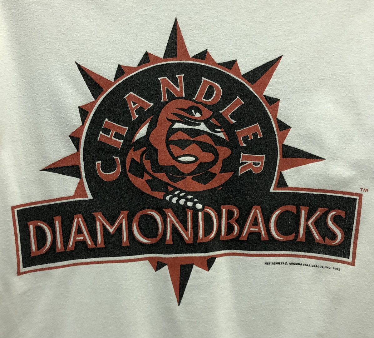 Hanes Vintage Arizona Fall League Chandler Diamondbacks Shirt Size US M / EU 48-50 / 2 - 3 Thumbnail