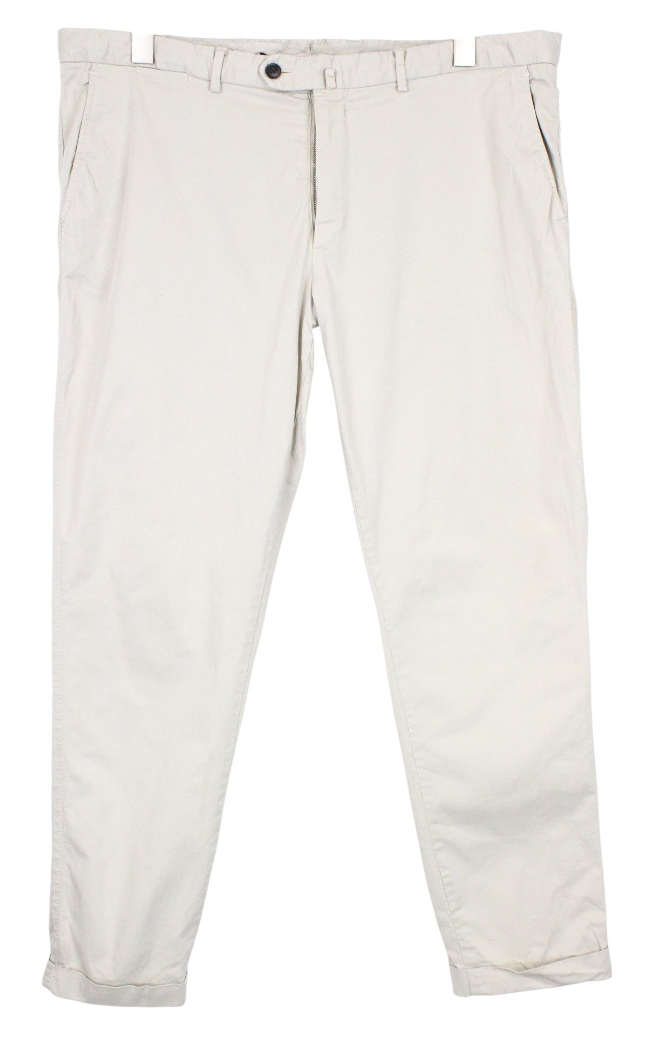 Suitsupply UNKNOWN ~W40/L29 Beige Cotton Stretch Chino 67751 Size US 40 / EU 56 - 1 Thumbnail