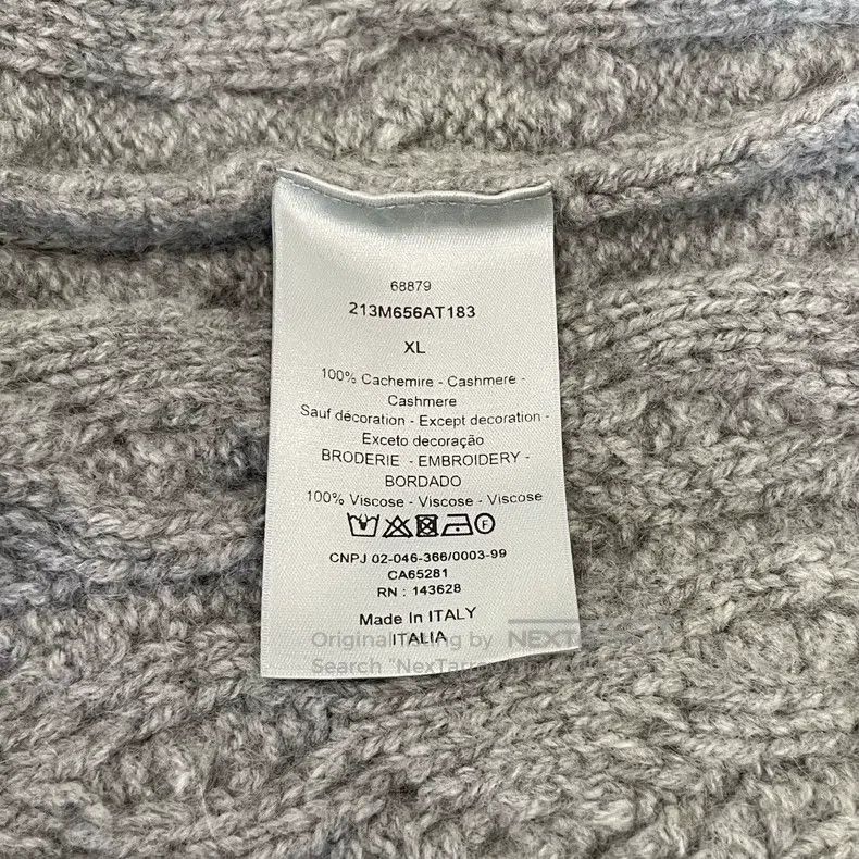 Dior Dior Grey sweater Size US XL / EU 56 / 4 - 6 Thumbnail