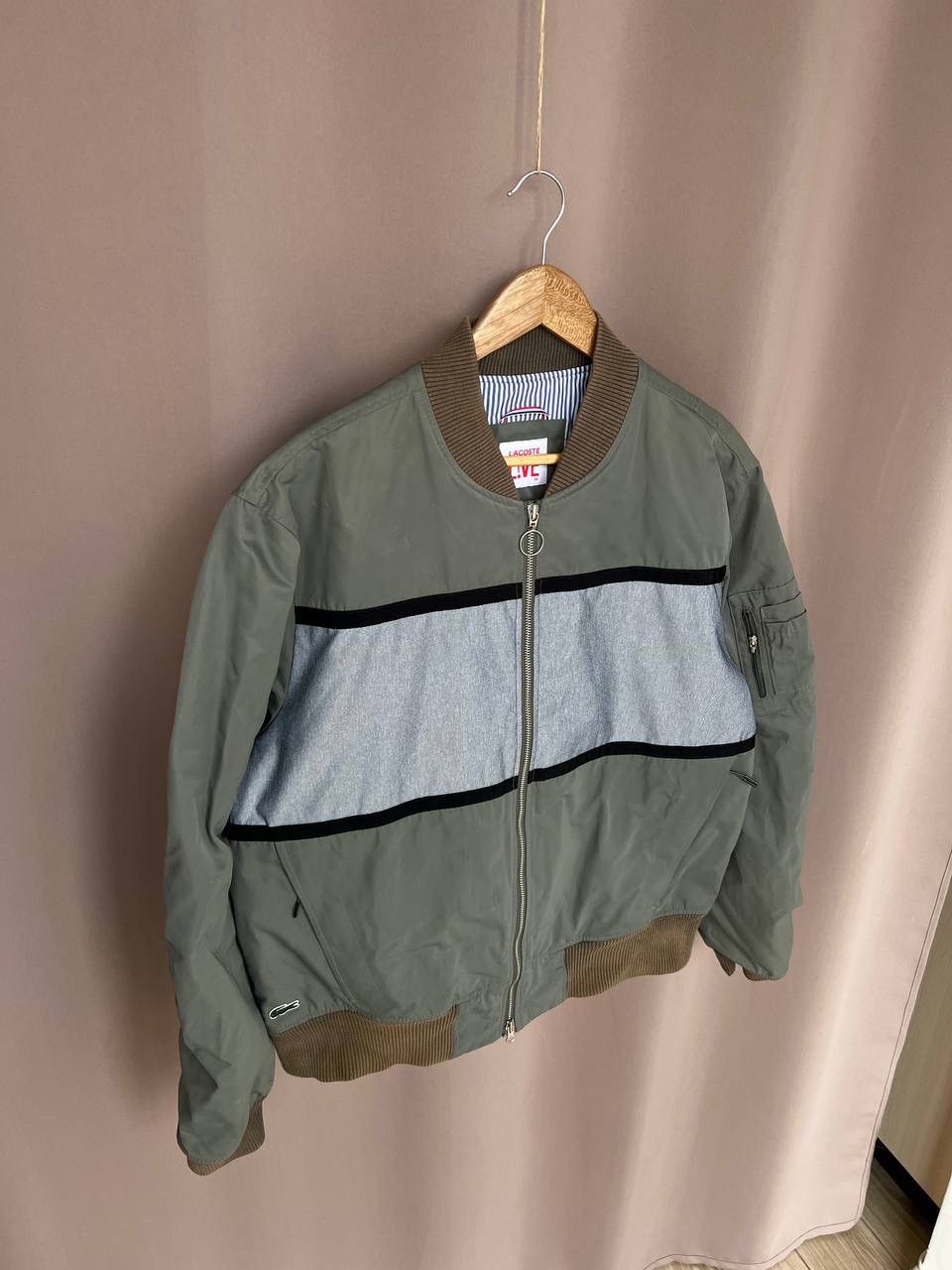 Lacoste Lacoste Live Bomber Mens Size 54 Full Zip Jacket Size US L / EU 52-54 / 3 - 5 Thumbnail