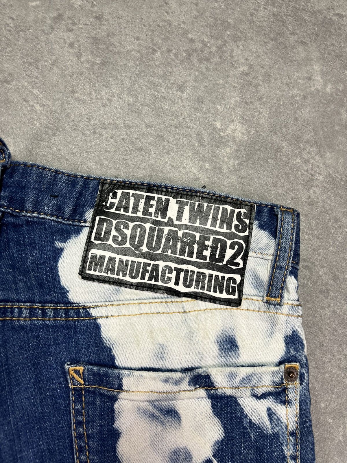 Dsquared2 Dsquared2 Bleached Paint Splattered Denim 30 Size US 30 / EU 46 - 13 Thumbnail