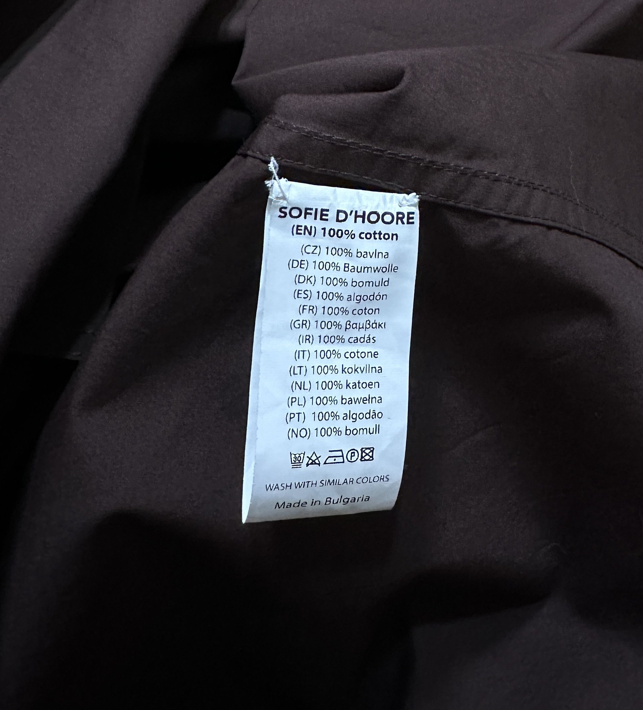 SOFIE D'HOORE Duchy Cacao Dress Size S / US 4 / IT 40 - 8 Thumbnail