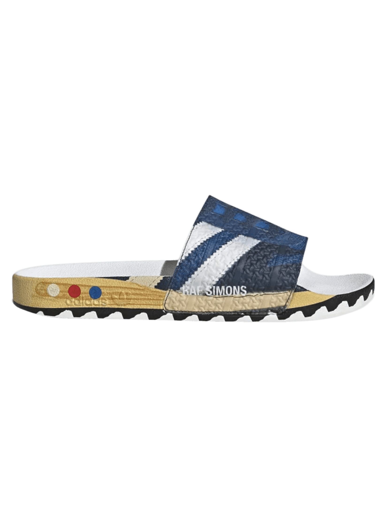 Adidas × Raf Simons 2019 Raf Simons x Adidas LA Adilette Slides 'Trompe L'oeil' Size US 5 / EU 37 - 2 Thumbnail