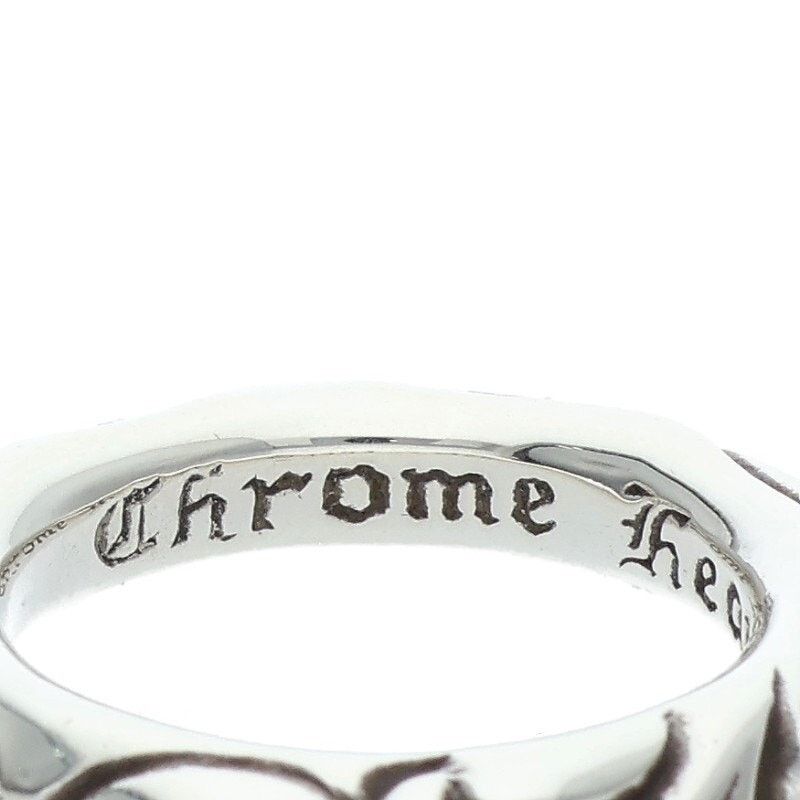 Chrome Hearts Chrome Hearts Scroll Band Silver Ring Size ONE SIZE - 3 Thumbnail