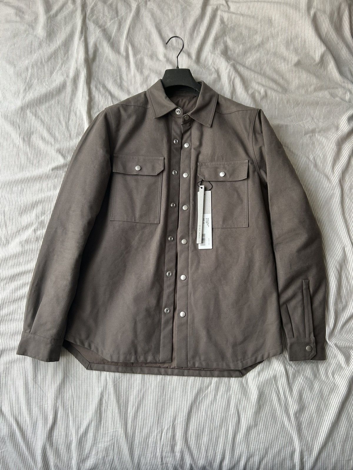 ジャケット・アウター RICK OWENS PUDDED OVERSIZED OUTERSHIRT Rick Owens - OVERSIZED OUTERSHIRT | HBX - Globally Curated