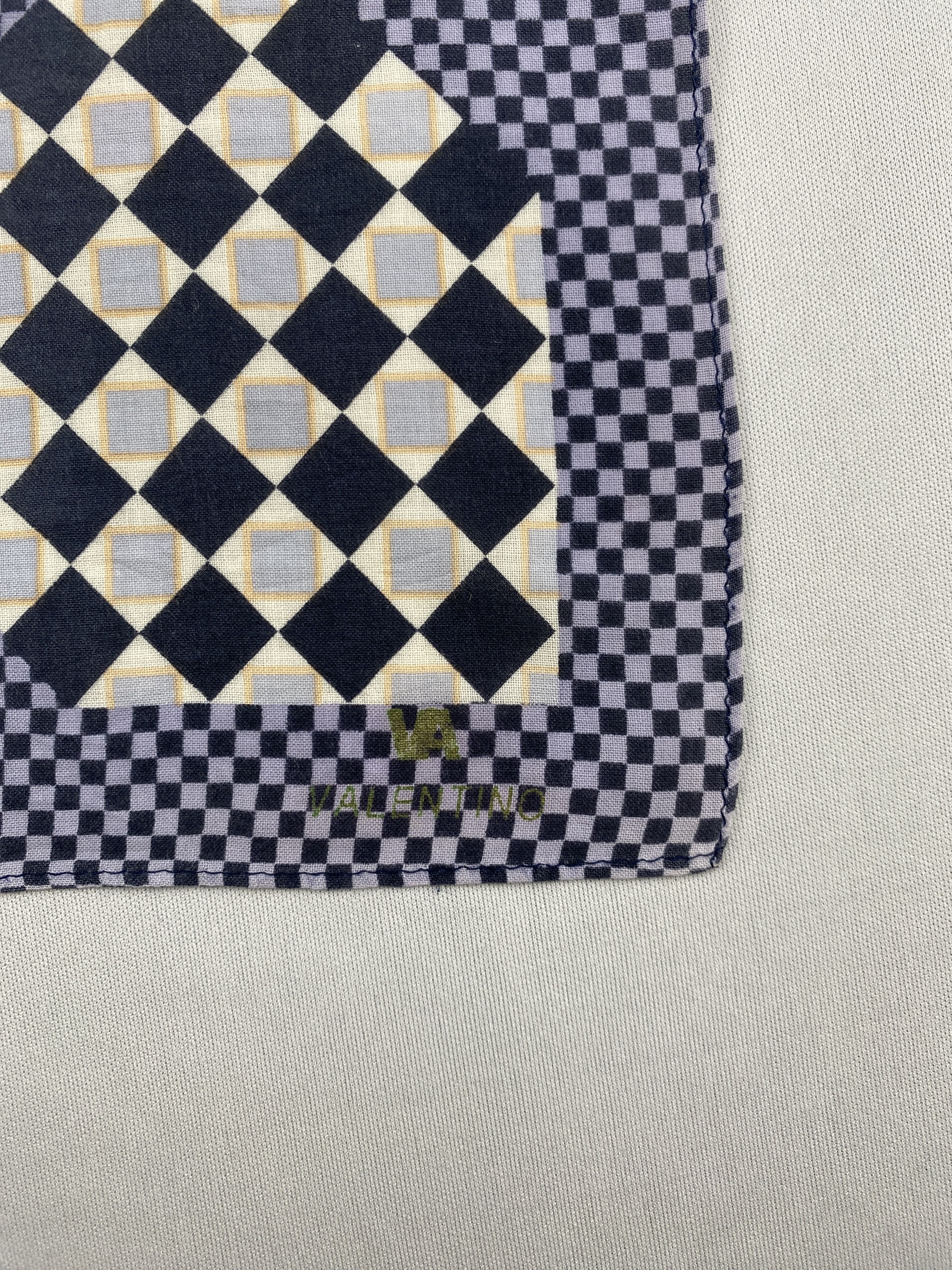 Valentino Vintage Valentino Handkerchief Pocket Square Bandana HM0033 Size ONE SIZE - 5 Thumbnail