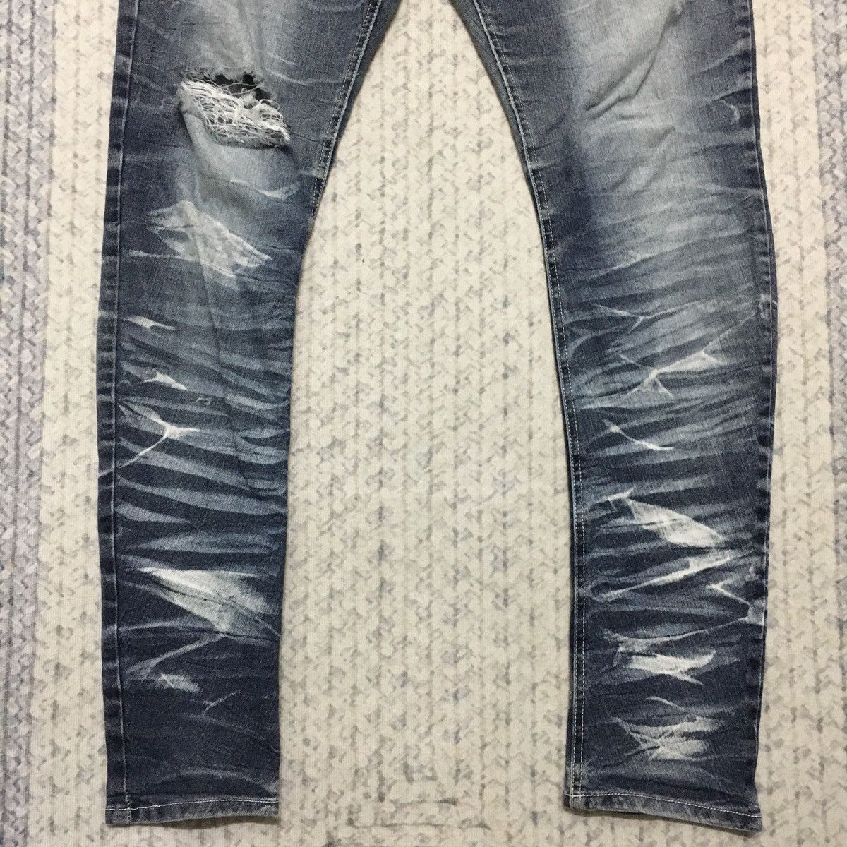 If Six Was Nine × Japanese Brand × semanticdesign Rare Semantic Design Distressed Denim Size US 30 / EU 46 - 3 Thumbnail