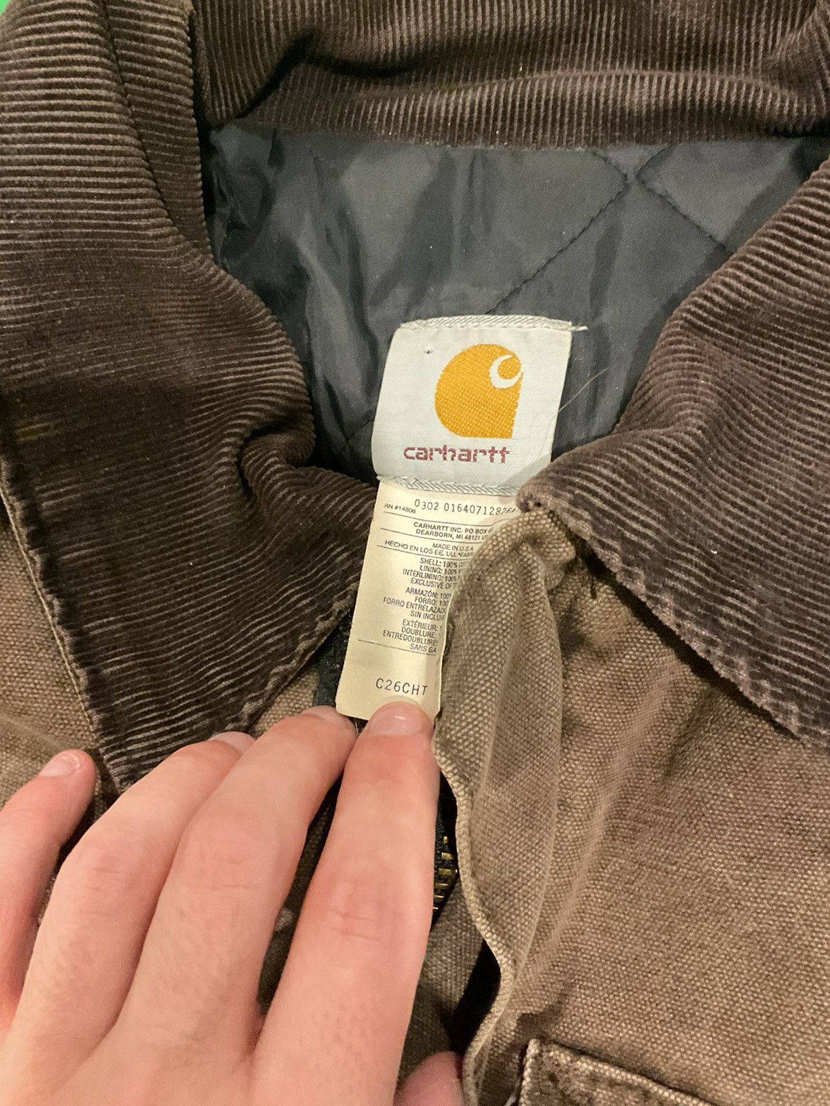 Carhartt × Vintage Vintage Carhartt Detroit jacket Size US XXL / EU 58 / 5 - 2 Thumbnail