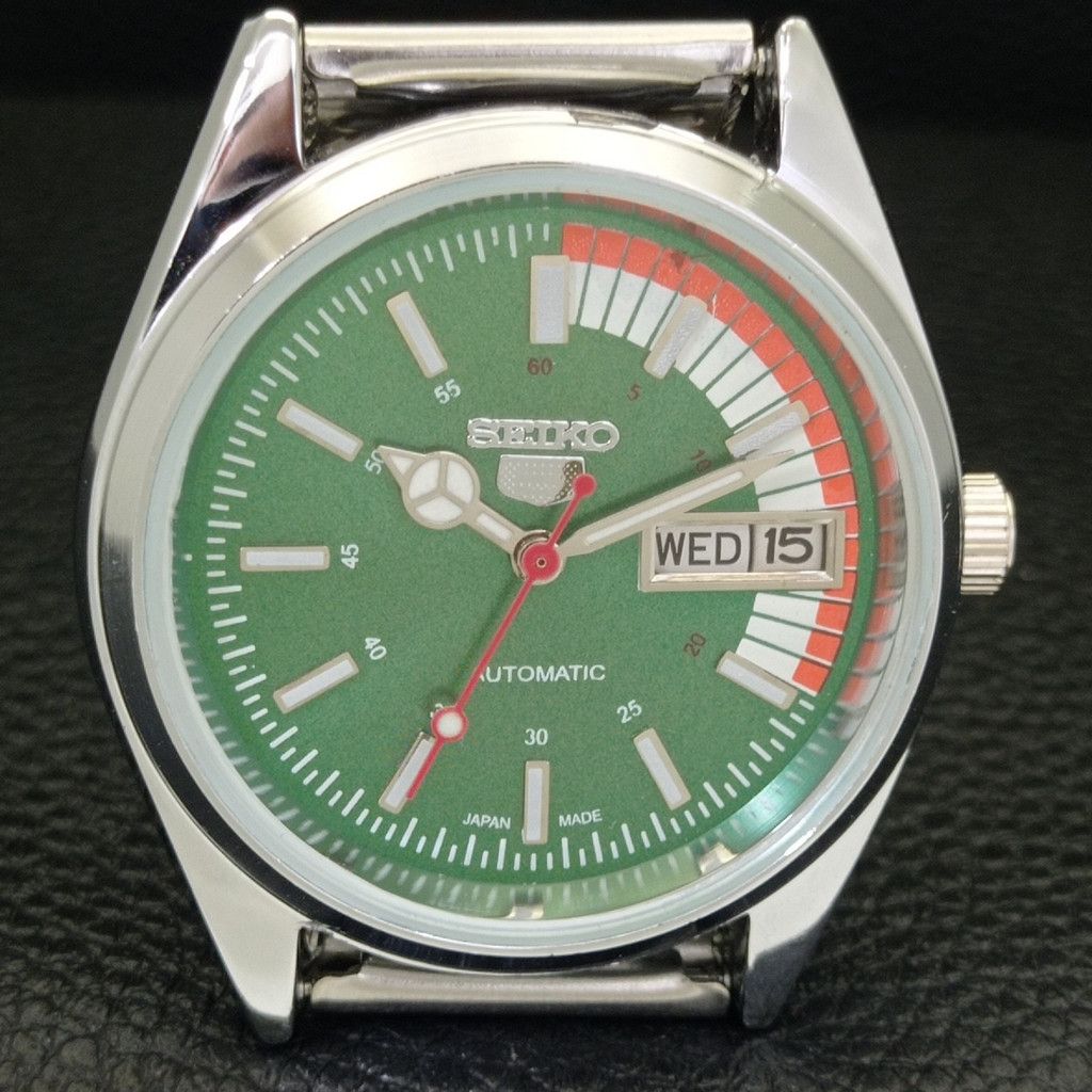 Seiko REFURBISHED VINTAGE SEIKO 5 AUTO JAPAN MENS WATCH a440723 Size 38 - 4 Thumbnail