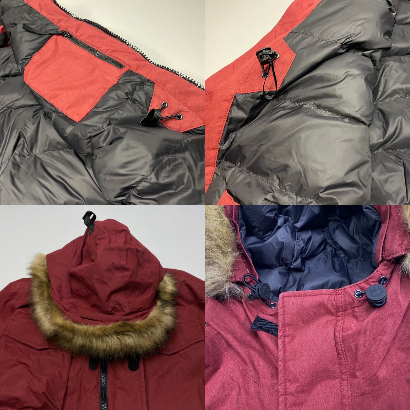 Timberland Timberland Nordic Edge Expedition Parka Jacket Mens XL Red Waterproof 7791 Size US XL / EU 56 / 4 - 9 Thumbnail