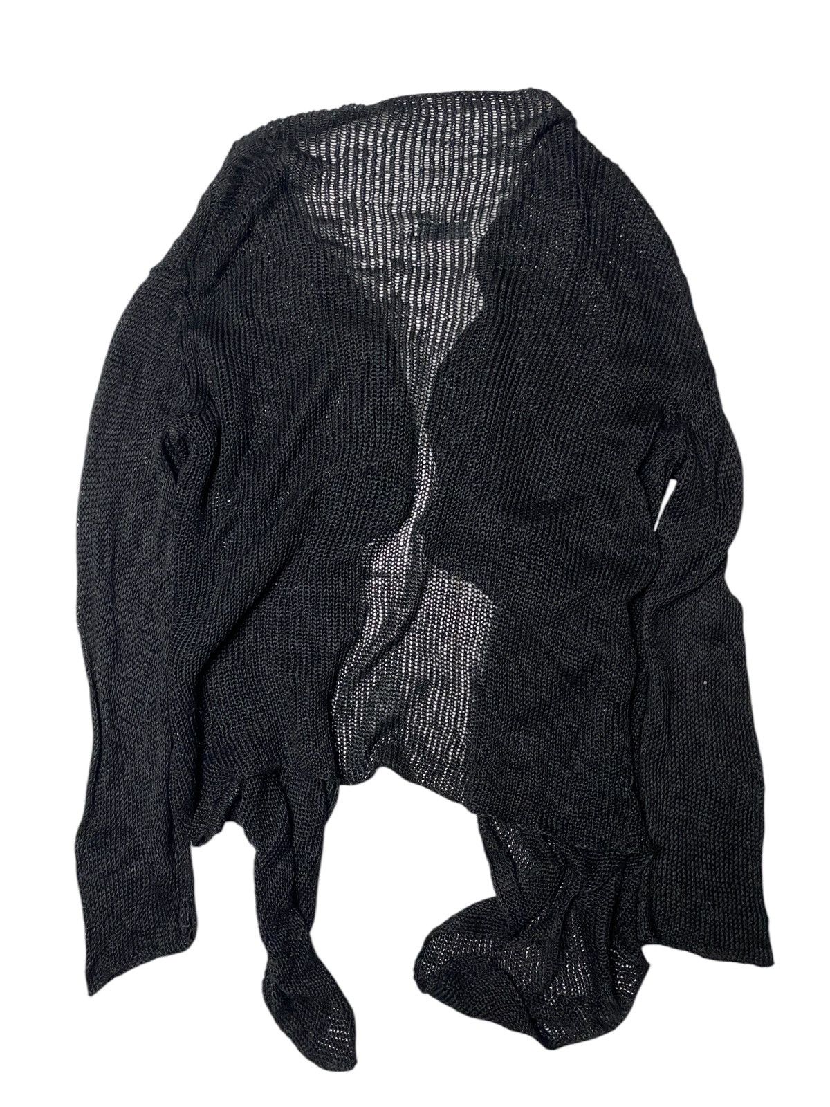 14th Addiction 2000s Plantation Knitted Open Punk Dystopian Cardigan Size US M / EU 48-50 / 2 - 2 Thumbnail