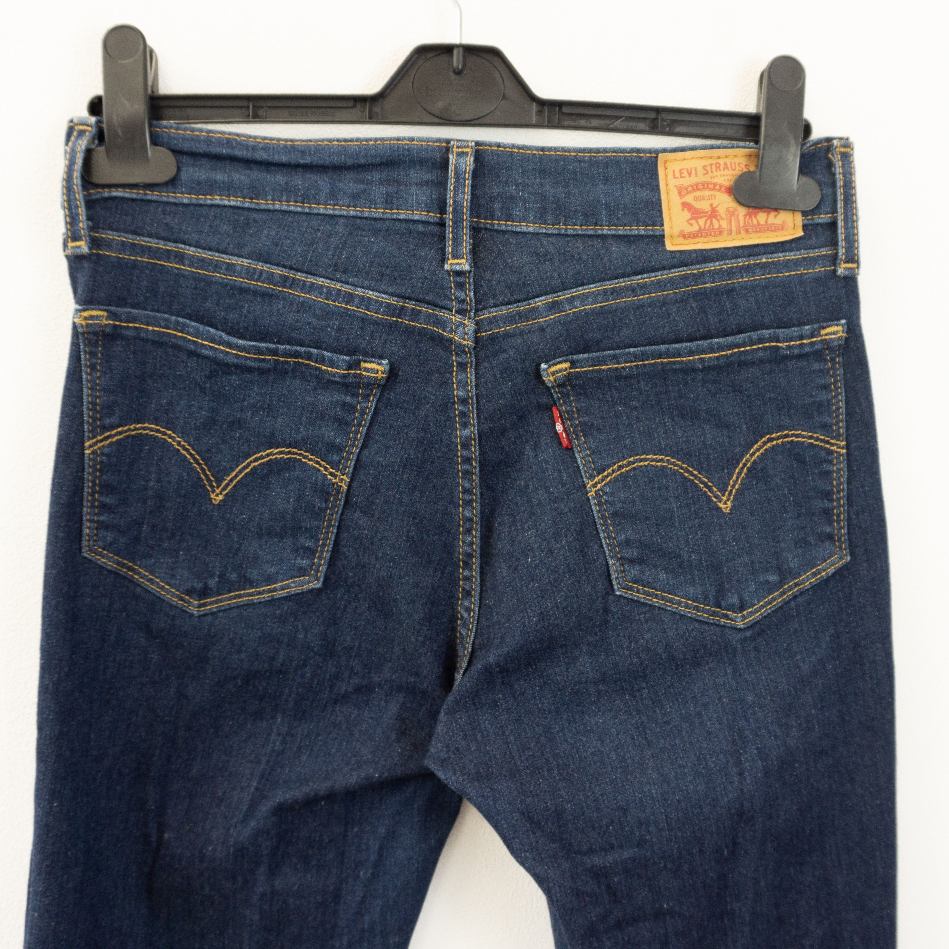 Levi's Essential Levi's 710 Super Skinny Jeans Size 27" / US 4 / IT 40 - 2 Thumbnail