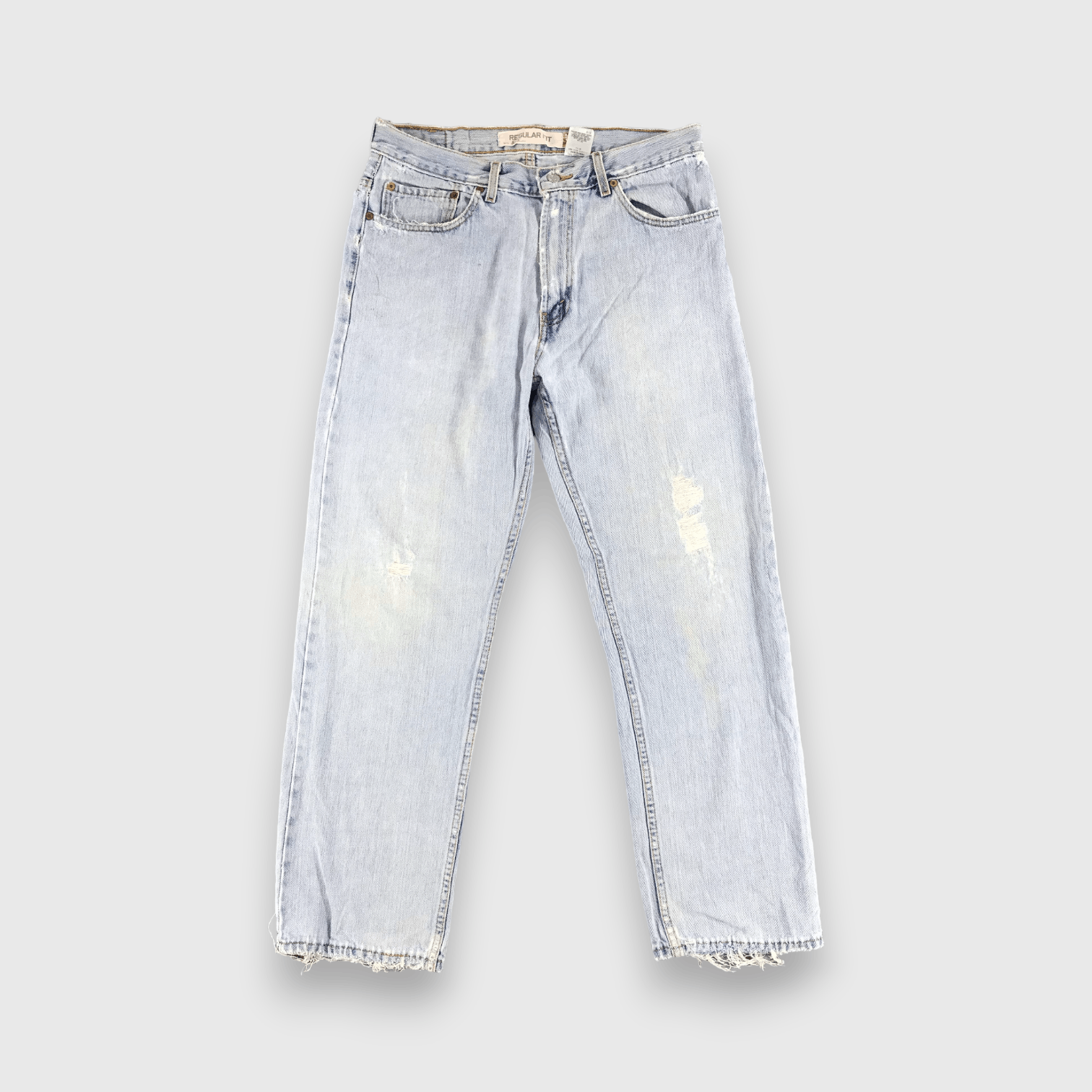 Levi's Vintage Light Wash Levis 505 Jeans-J1210 Size US 34 / EU 50 - 1 Thumbnail
