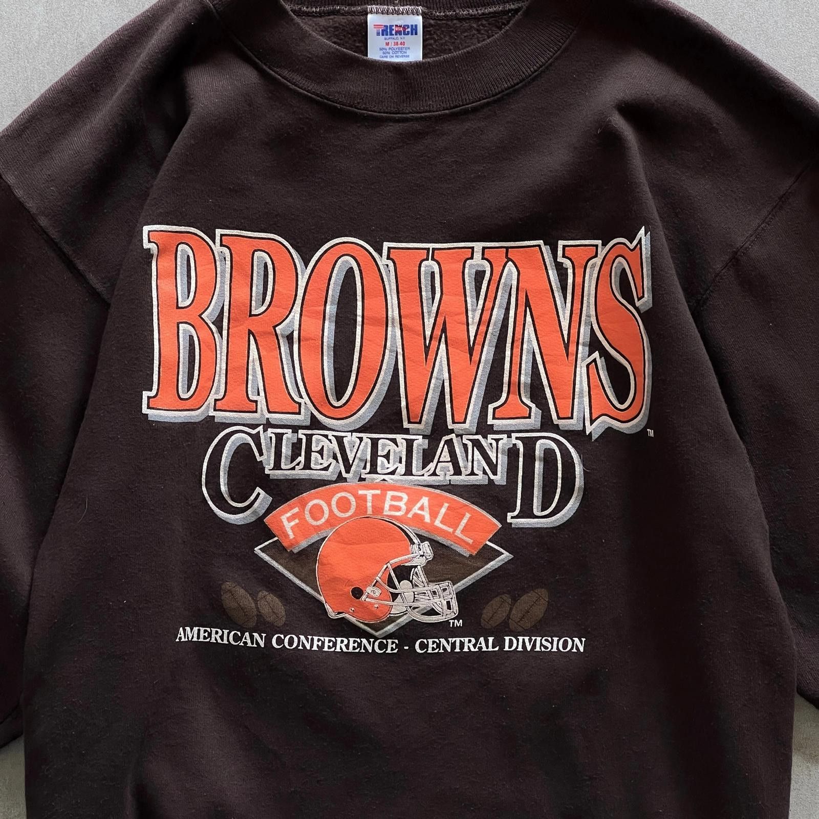 American Trench Vintage Trench Cleveland Browns Sweater - M Size US M / EU 48-50 / 2 - 3 Thumbnail