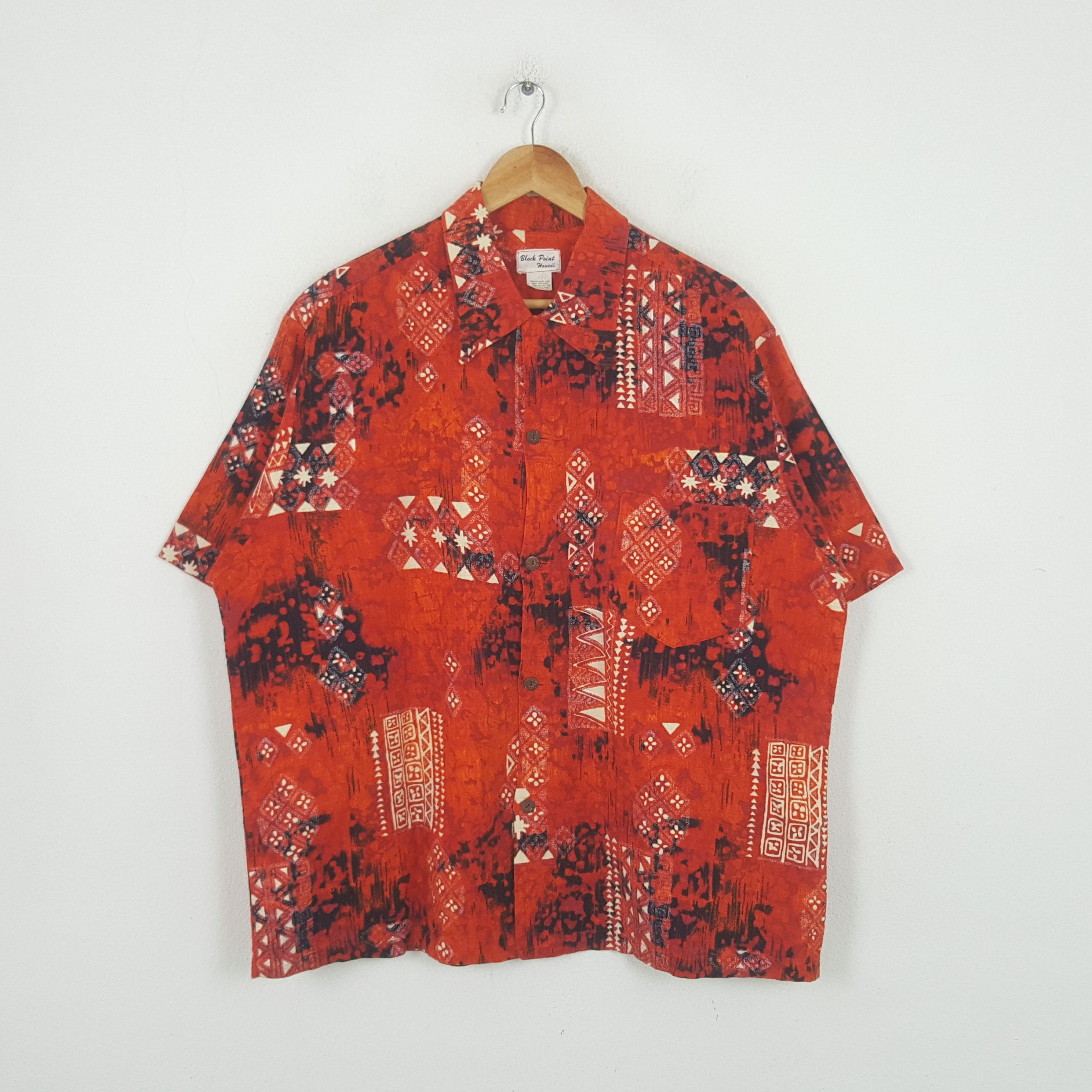 Vintage Vintage Hawaiian Surfing Style Baggy Shirt RR3 Size US XXL / EU 58 / 5 - 1 Thumbnail