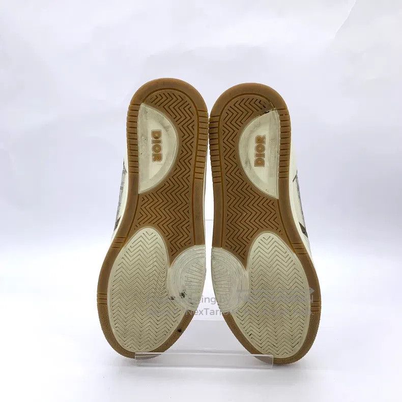 Dior Dior Colour-blocking logo printed lacing casual flat board Size US 11 / EU 44 - 5 Thumbnail