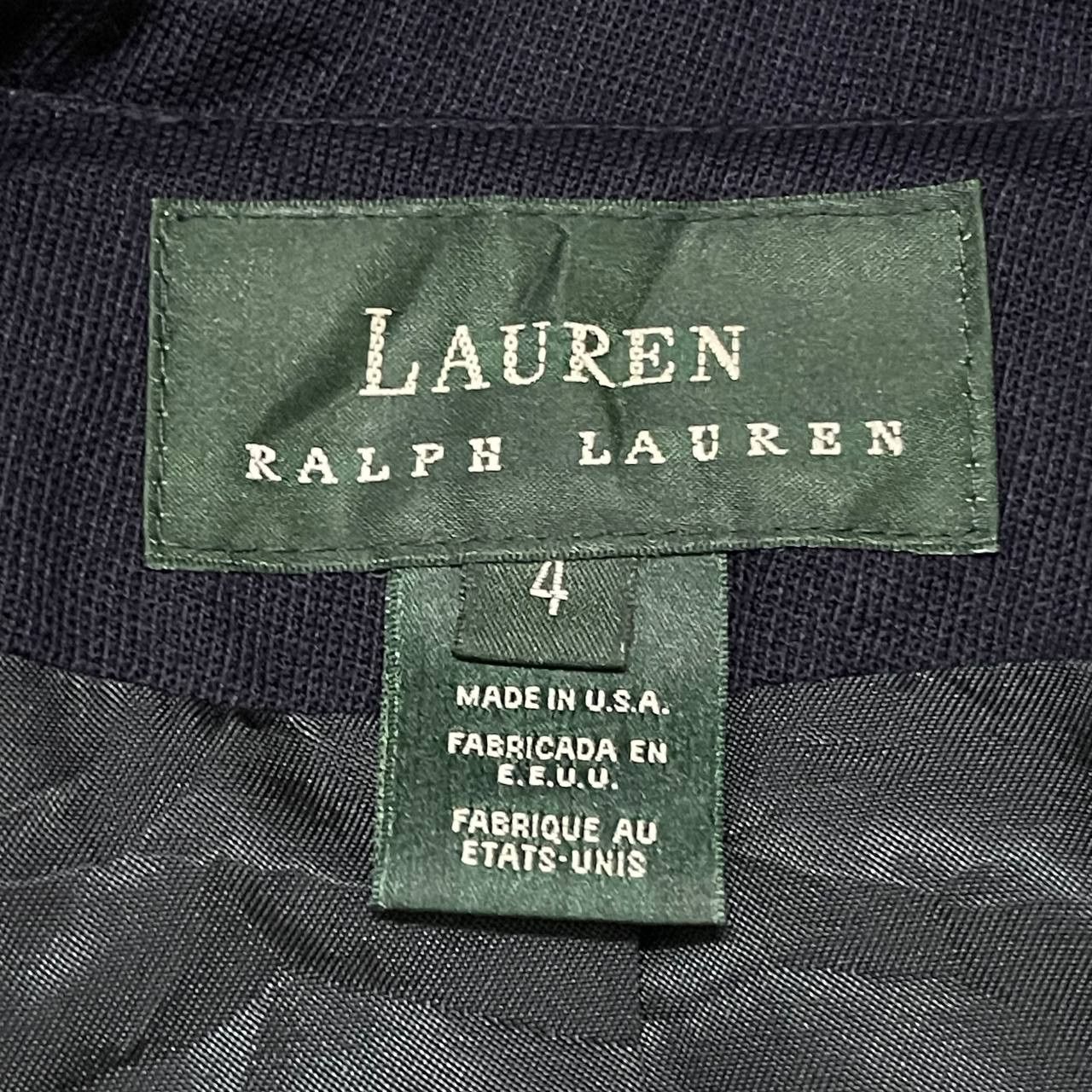 Lauren Ralph Lauren Vintage Lauren Ralph Lauren Wool Double Breasted Coat Size US S / EU 44-46 / 1 - 8 Thumbnail