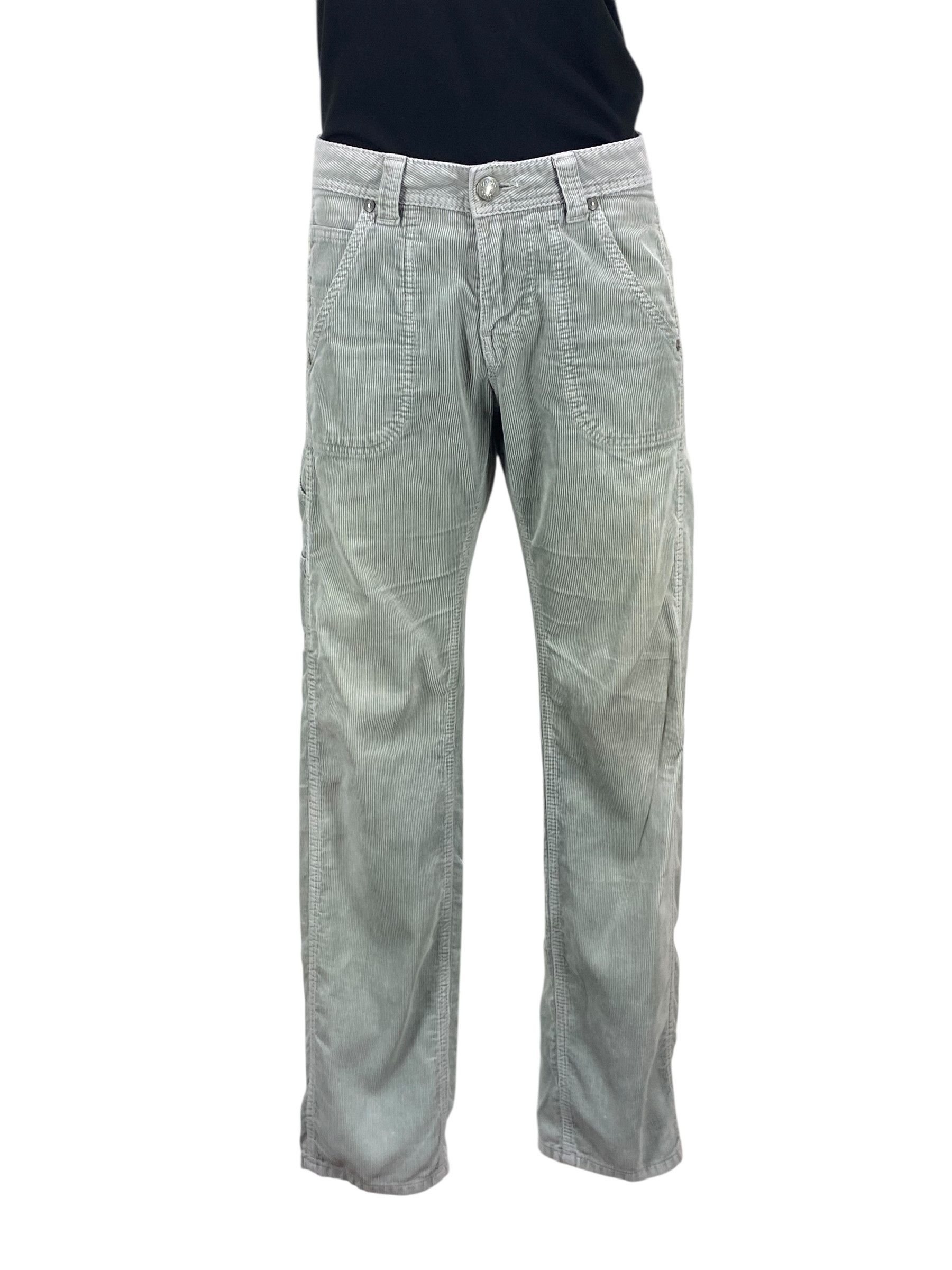 NOLLEY'S Nolley's Corduroy Pants Trouser Combat Pants Size US 27 - 1 Thumbnail