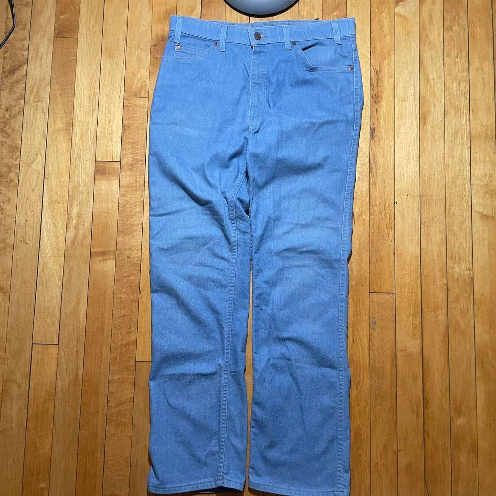 Levi's Vintage Levi’s Action Jeans Mens 36x32 Blue Denim Retro Size US 36 / EU 52 - 1 Thumbnail