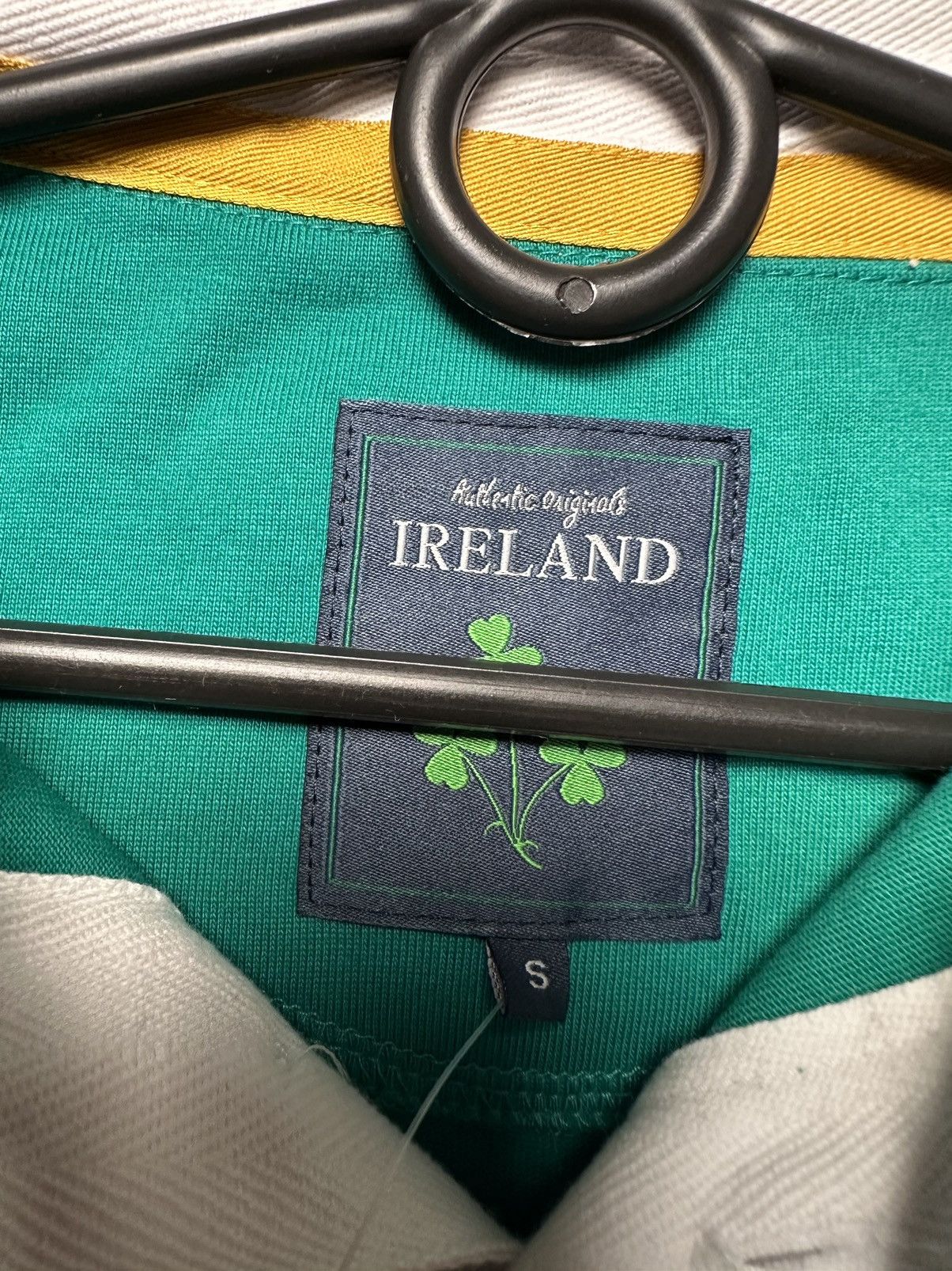 Other Vintage retro Ireland jersey long sleeve logo size S green Size US S / EU 44-46 / 1 - 4 Thumbnail