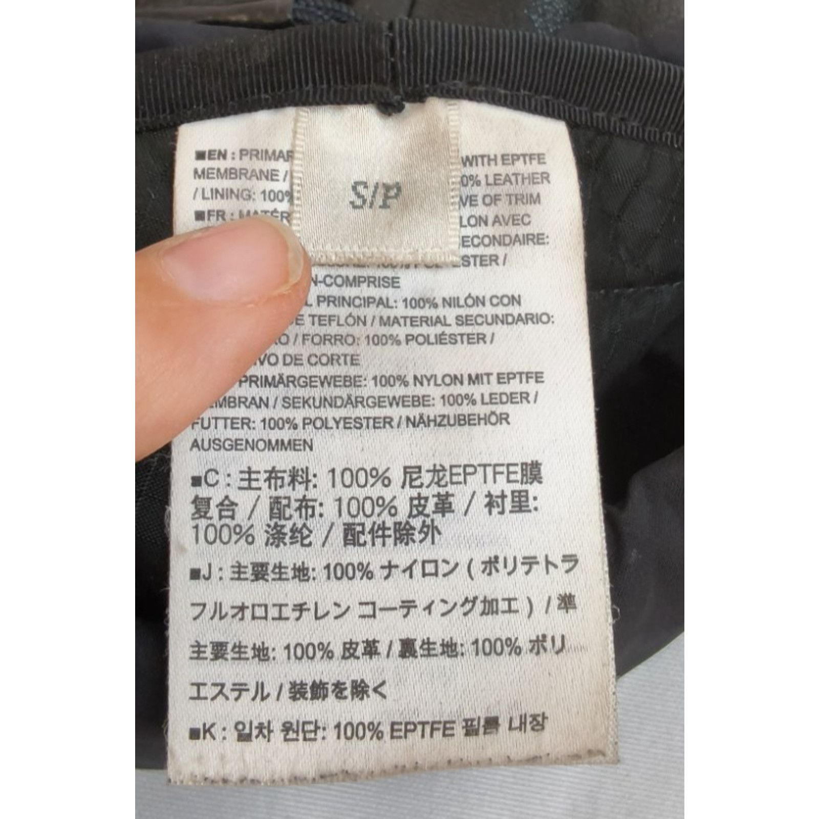 Arc'teryx Arc'Teryx Mittens Size S Black Gore-Tex w/ Polartec Lining Size 30 - 8 Thumbnail