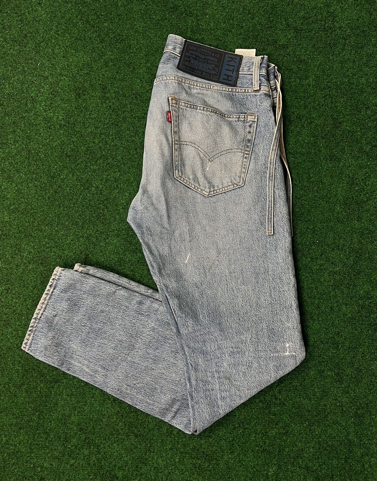 Kith X Levi's Mitchell's Paint Splatter 501 Denim Sz 32x32