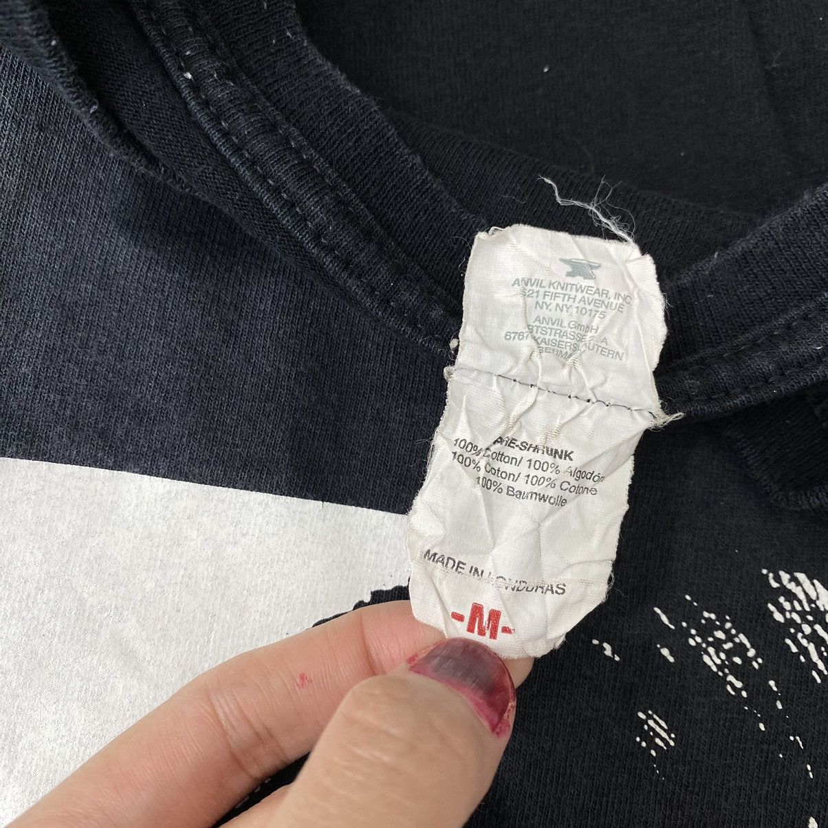 Japanese Brand AIMIX Japanese Idol Face Drawings Print Sunfaded Black Size US M / EU 48-50 / 2 - 6 Thumbnail