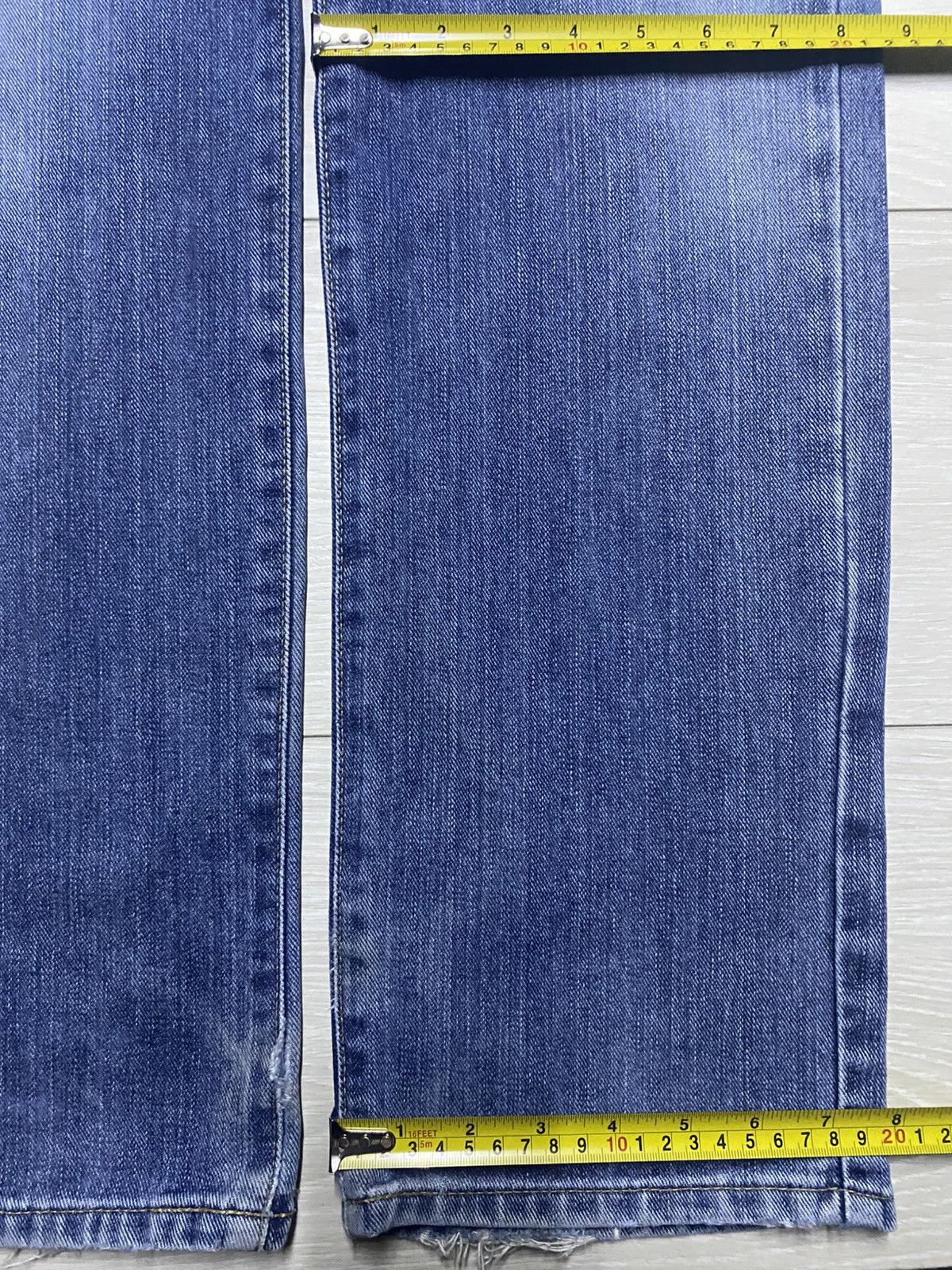 Edwin Vintage Edwin 402 Blue Wash Straight Jeans Size US 34 / EU 50 - 14 Thumbnail