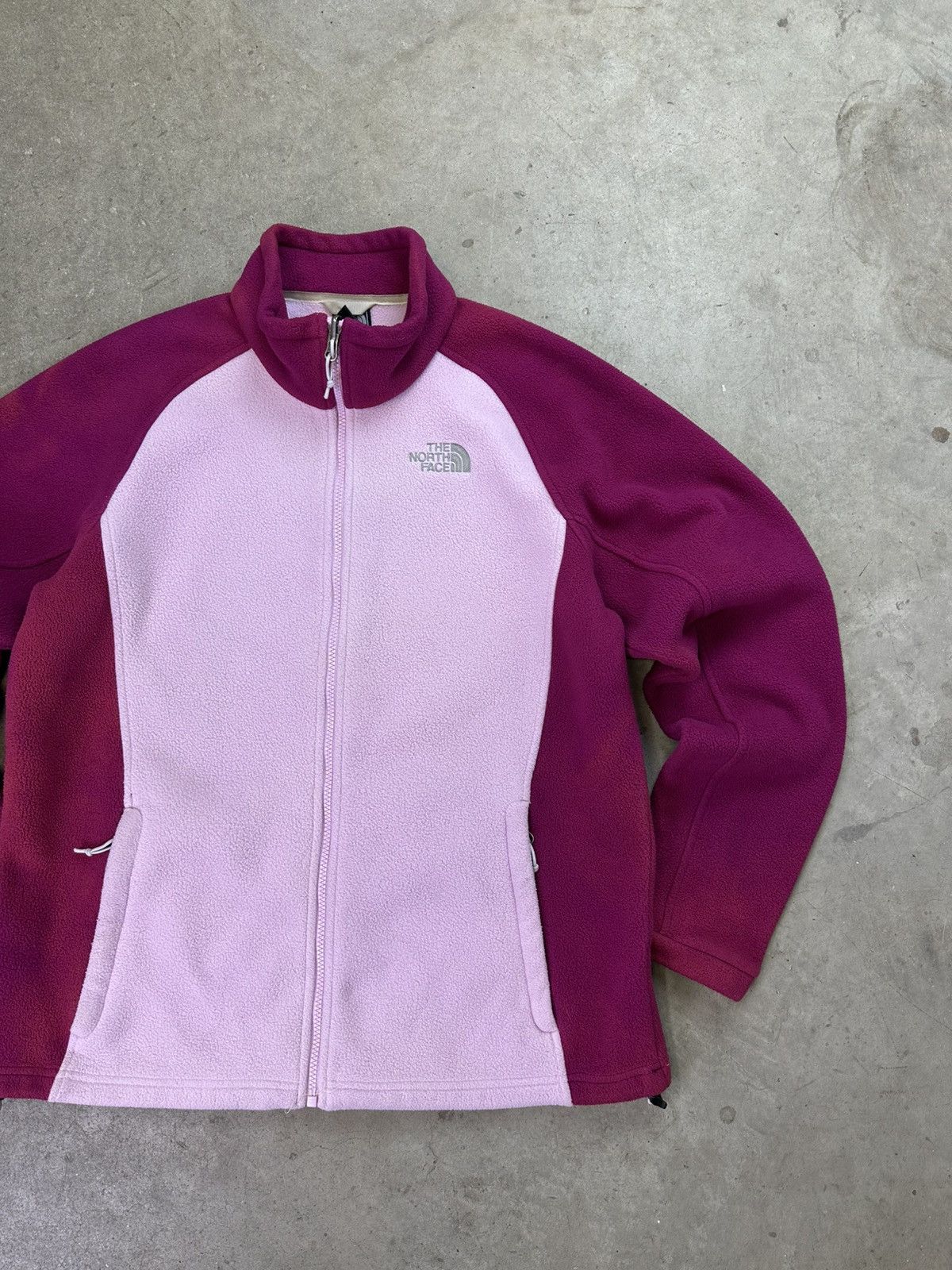 The North Face × Vintage vintage the north face zip up fleece wmns xl Size XL / US 12-14 / IT 48-50 - 2 Thumbnail