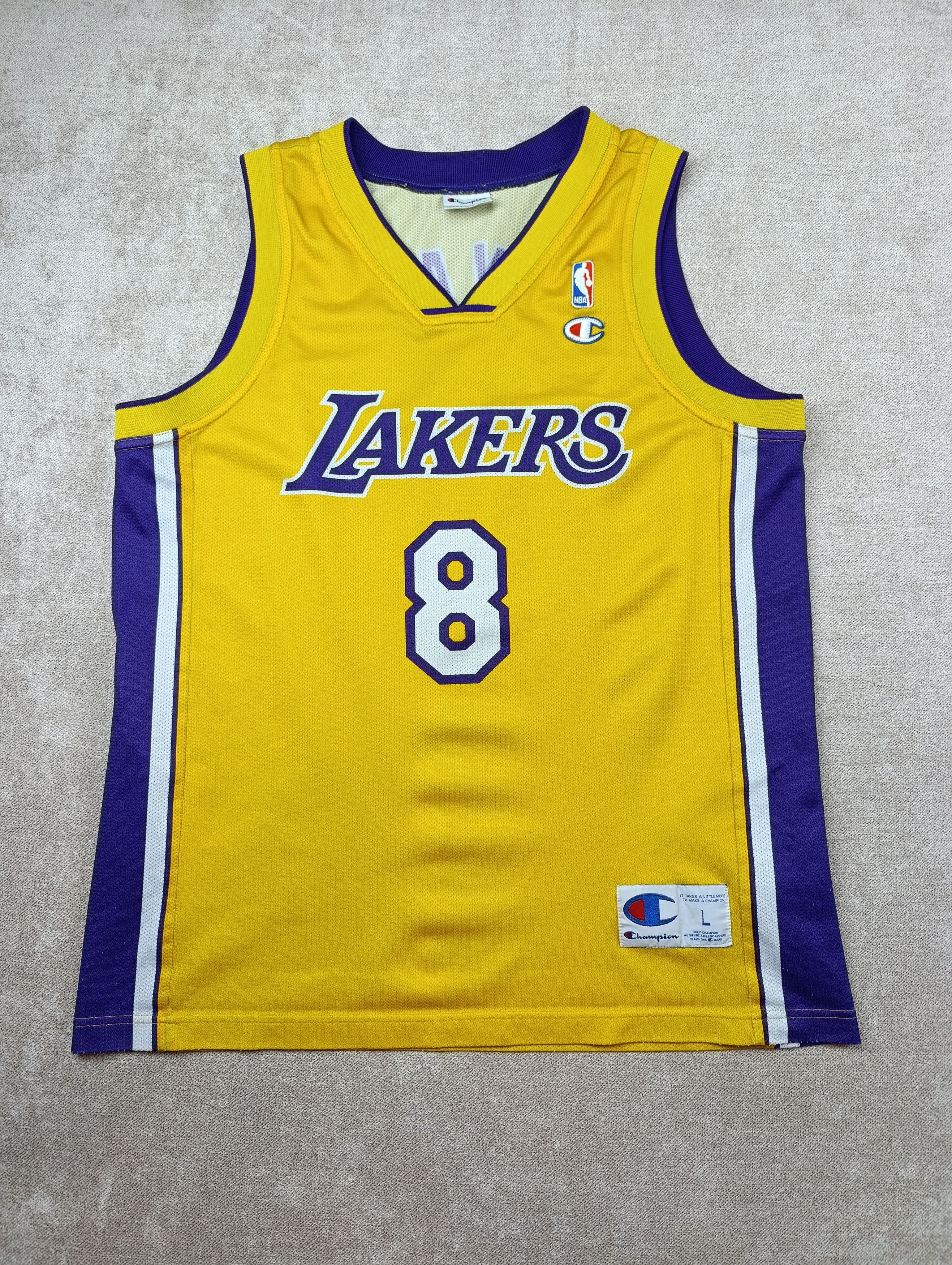Champion LOS ANGELES LAKERS BASKETBALL JERSEY CHAMPION NBA BRYANT Size US L / EU 52-54 / 3 - 2 Thumbnail