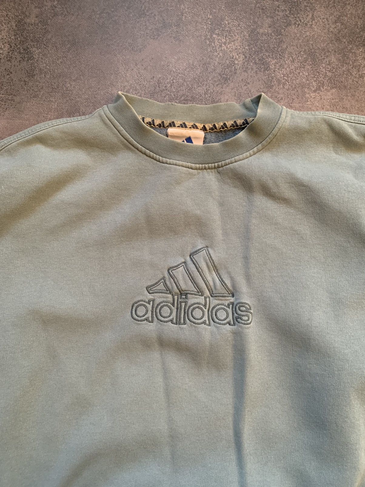 Adidas × Vintage Adidas Vintage Big Logo Sweatshirt Size US M / EU 48-50 / 2 - 2 Thumbnail