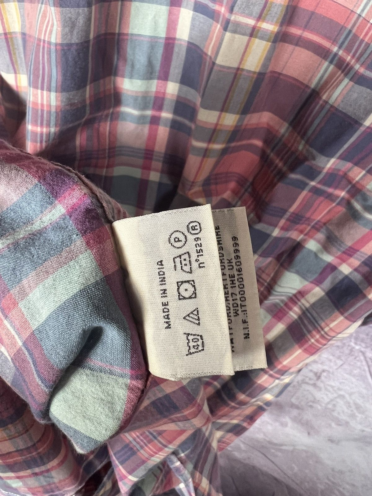 Denim & Supply Ralph Lauren Ralph Lauren Denim&Supply Western Checkered Shirt Size US XL / EU 56 / 4 - 6 Thumbnail