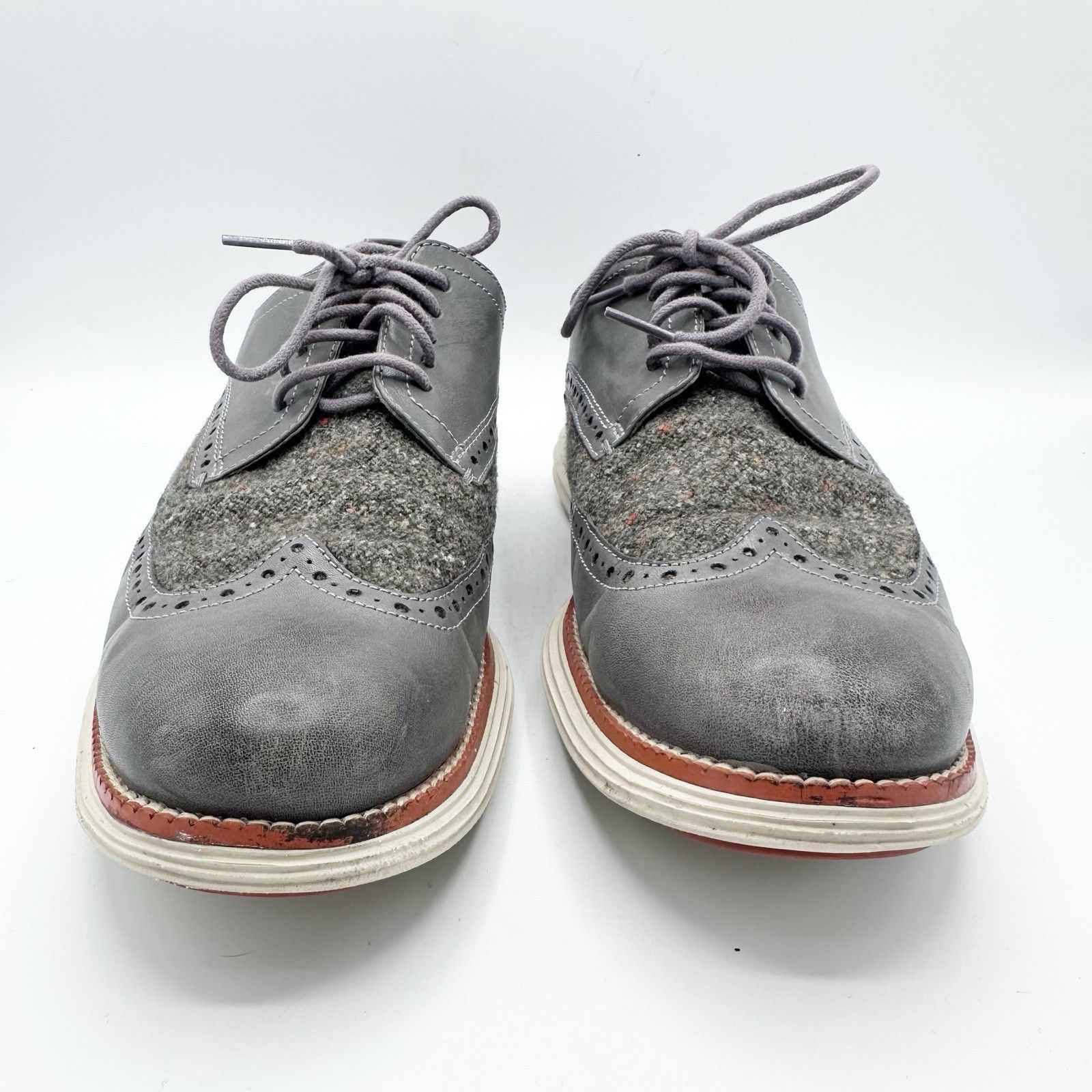 Cole Haan Cole Haan Original Grand Men's Wingtip Shoes Sz 10.5 M Size US 10.5 / EU 43-44 - 5 Thumbnail