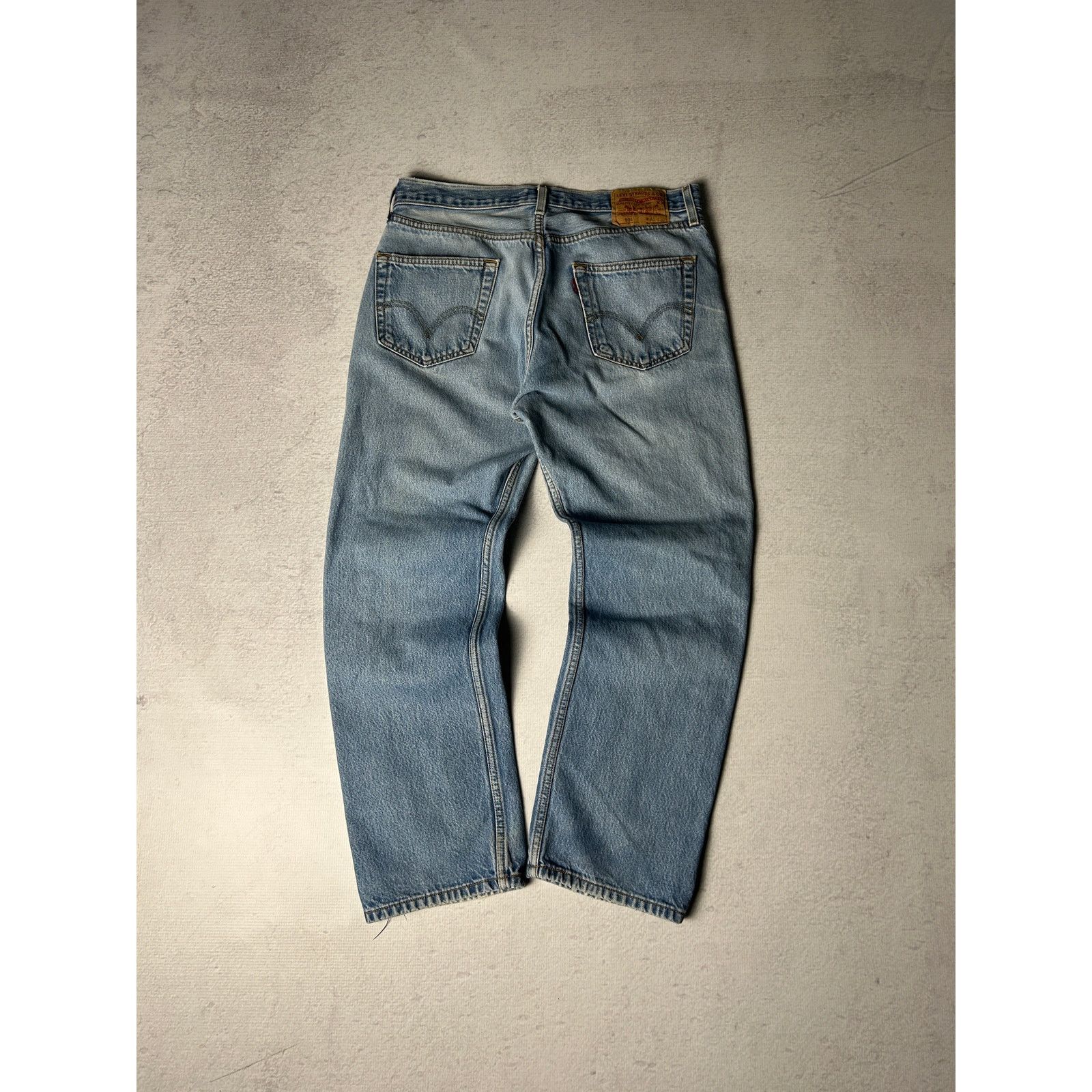 Levi's Vintage 90s Levis 501 Straight Leg Jeans - Men's 35Wx31 Size US L / EU 52-54 / 3 - 2 Thumbnail