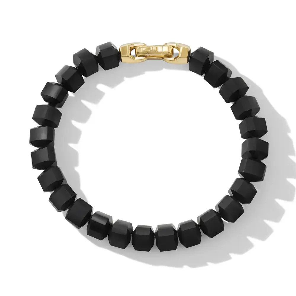 David Yurman oc11z0126 Bracelet in Black Onyx with 18K Yellow Gold Size ONE SIZE - 2 Thumbnail