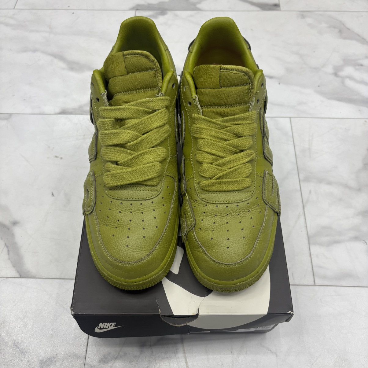 Cactus Plant Flea Market × Nike Nike X Cactus Plant Flea Market Air Force 1 Low “Moss” Size US 12 / EU 45 - 3 Thumbnail