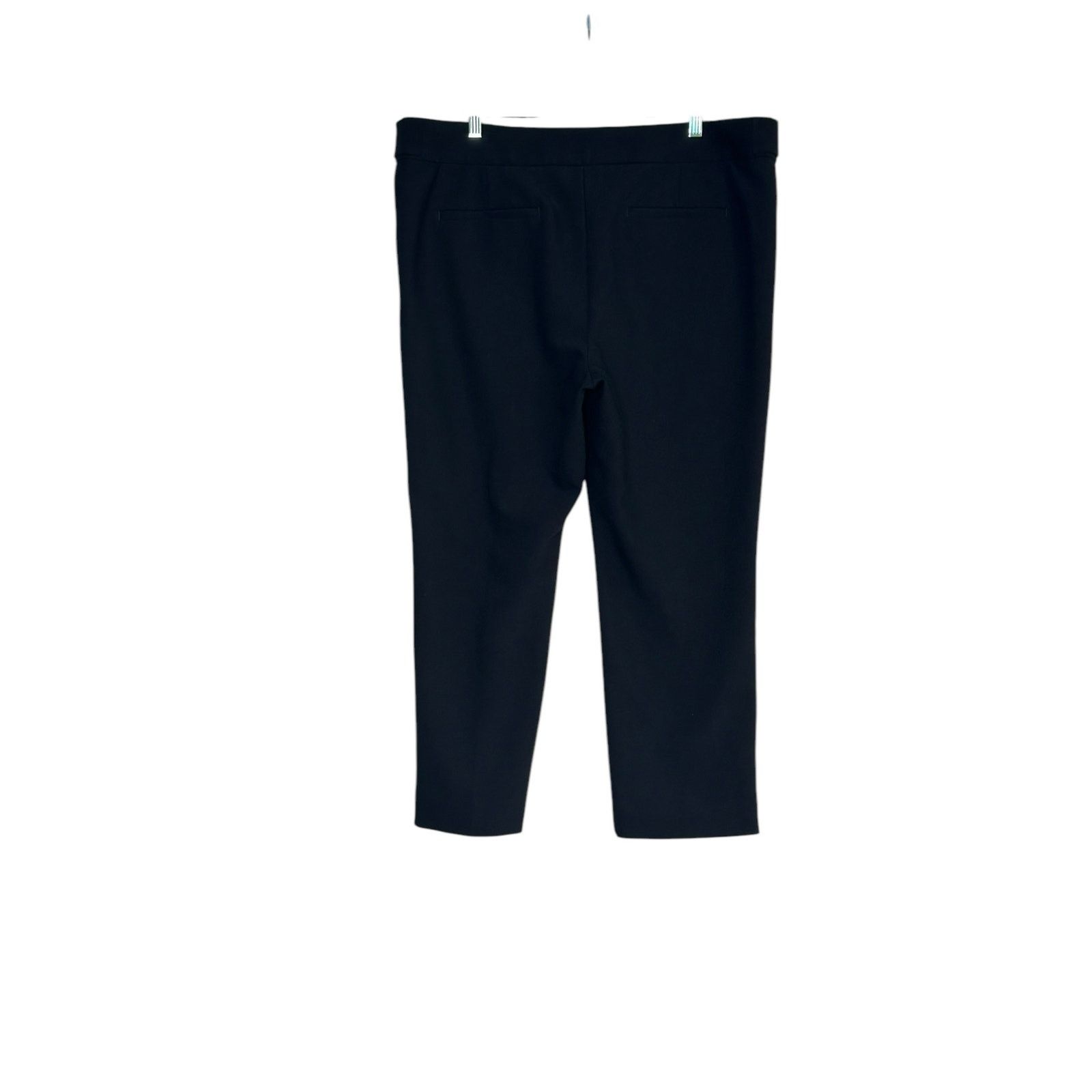 Loft LOFT blue Marissa navy blue dress trousers pants size 16P Size 40" / US 18 - 6 Thumbnail