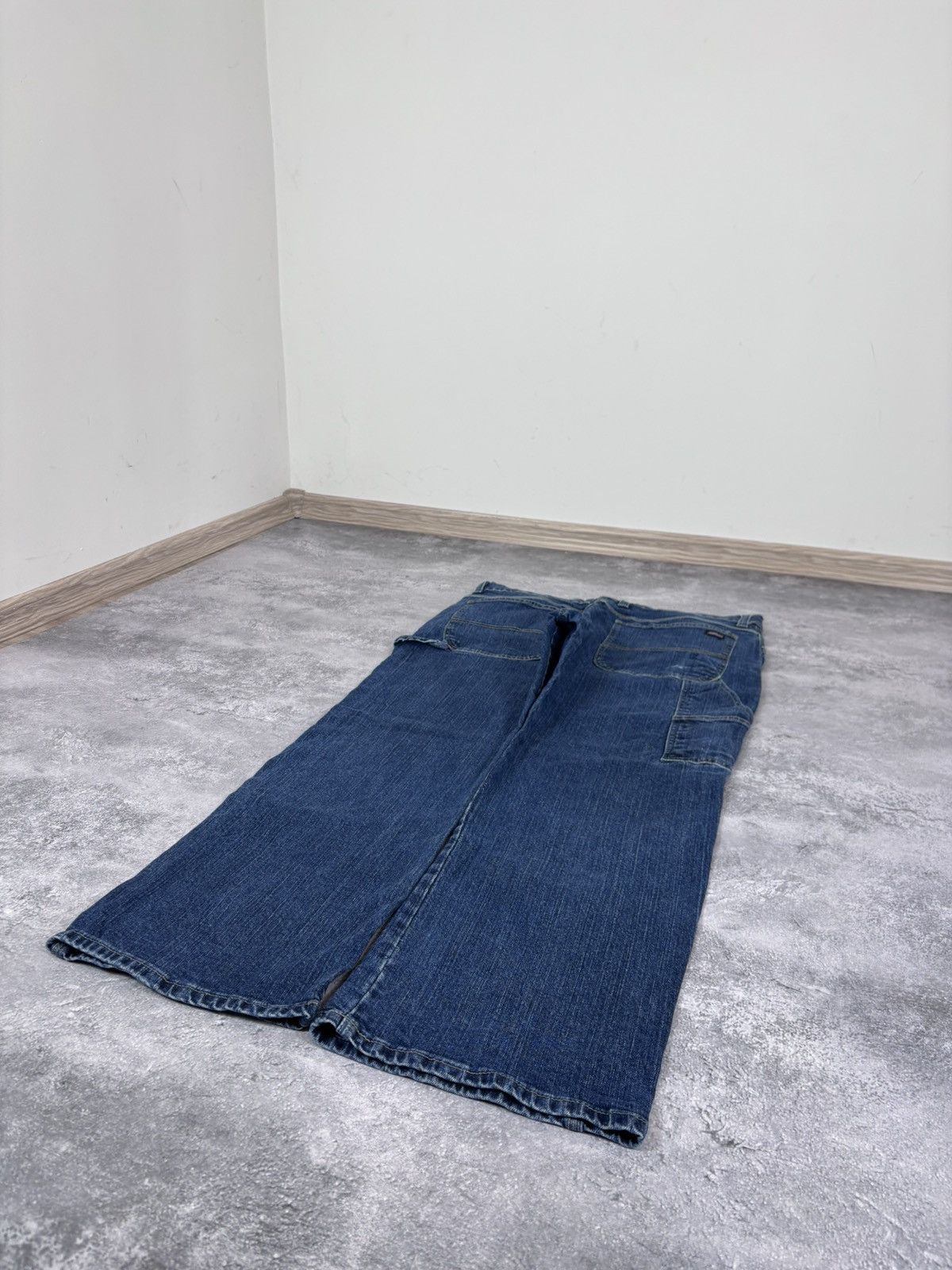 Dickies Dickies Y2K Hype Blue Carpenter Baggy Denim Jeans Size US 36 / EU 52 - 3 Thumbnail