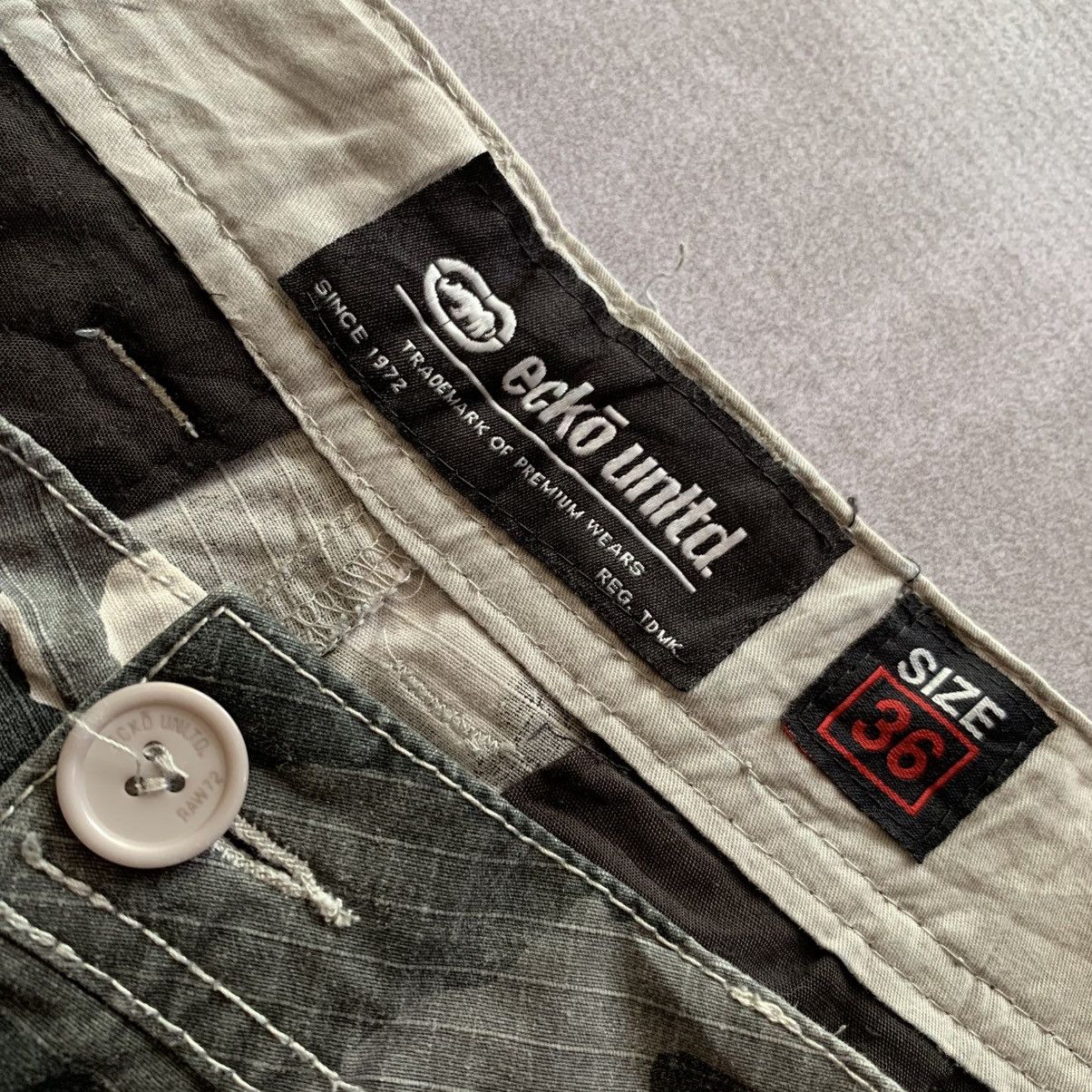 Ecko Unltd. Ecko Unltd. Camo Cargo Short Pants Size US 36 / EU 52 - 6 Thumbnail
