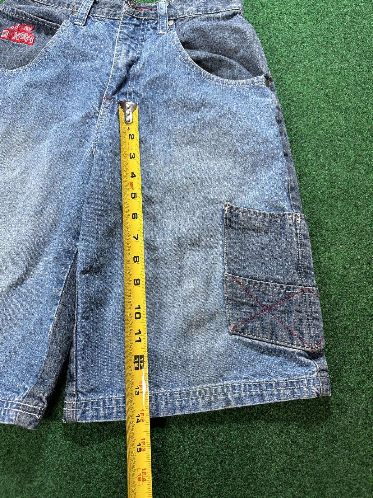 Joe Boxer × Southpole Y2K Southpole Style Jorts Baggy Denim Shorts Size US 26 / EU 42 - 6 Thumbnail