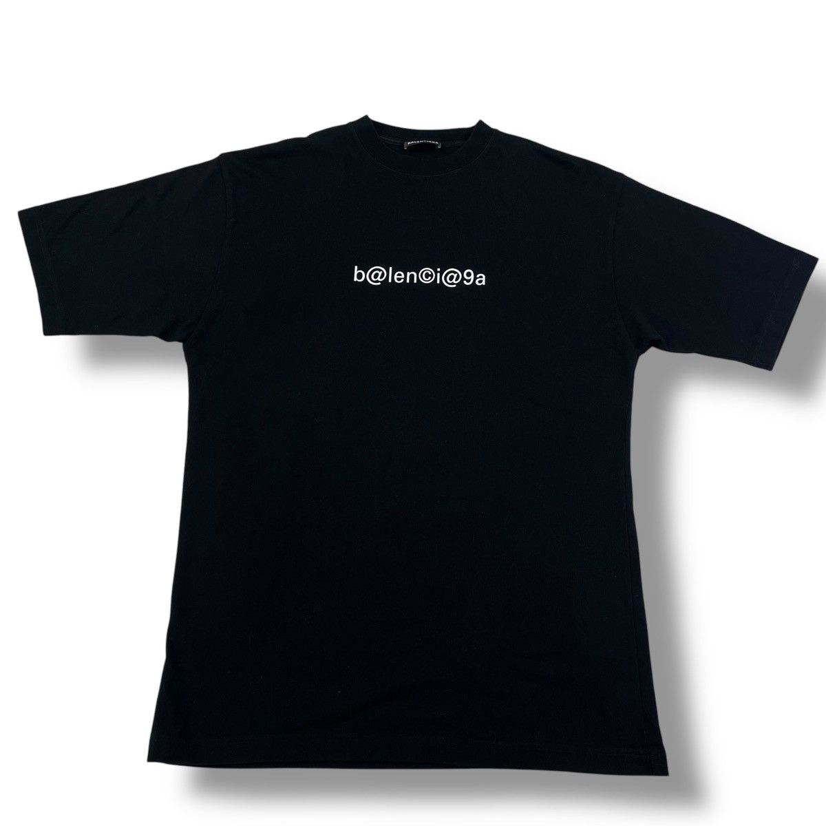 Balenciaga Balenciaga Copyright Logo Black T Shirt Size US M / EU 48-50 / 2 - 2 Thumbnail